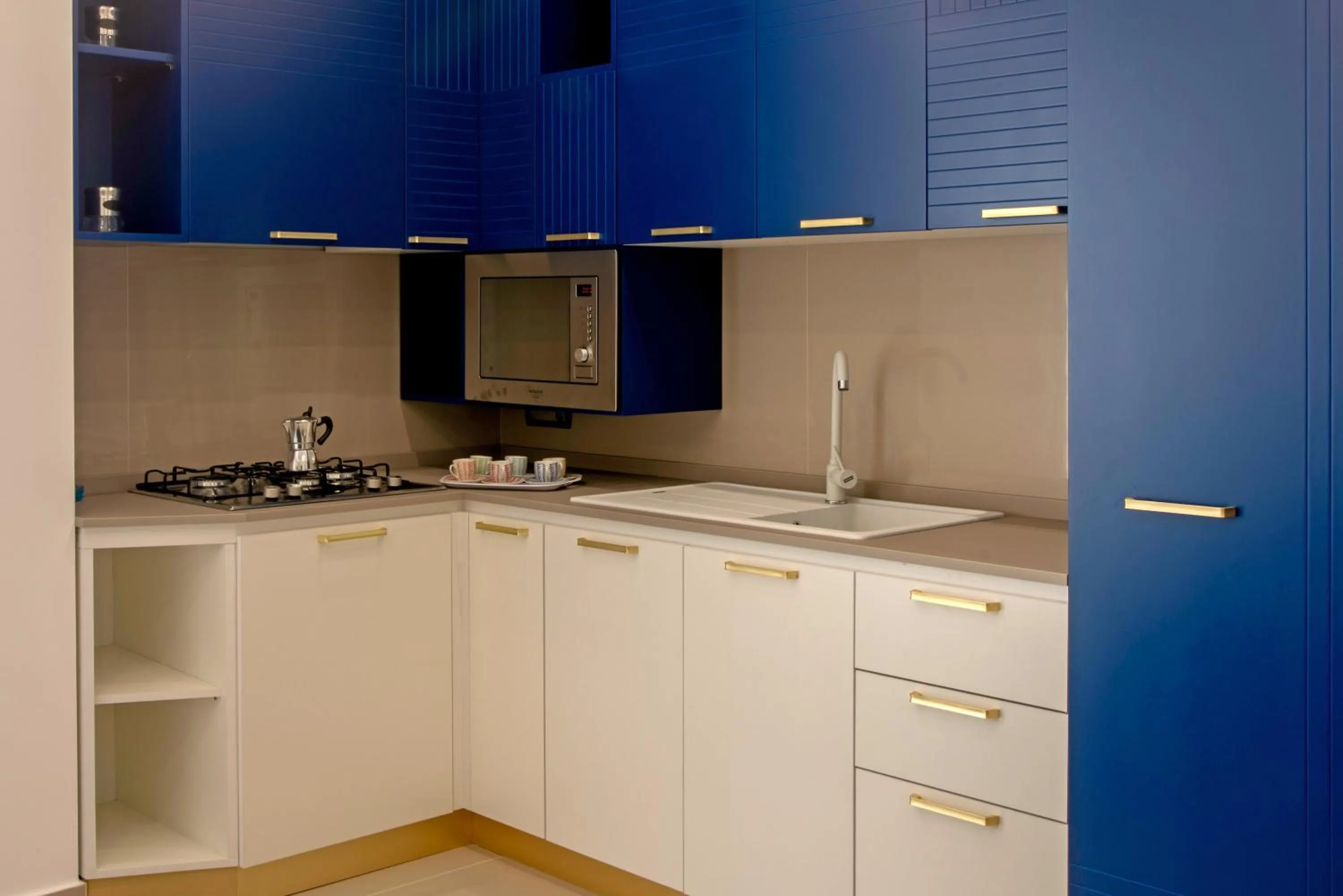 Kitchen or kitchenette in Charme en Bleu