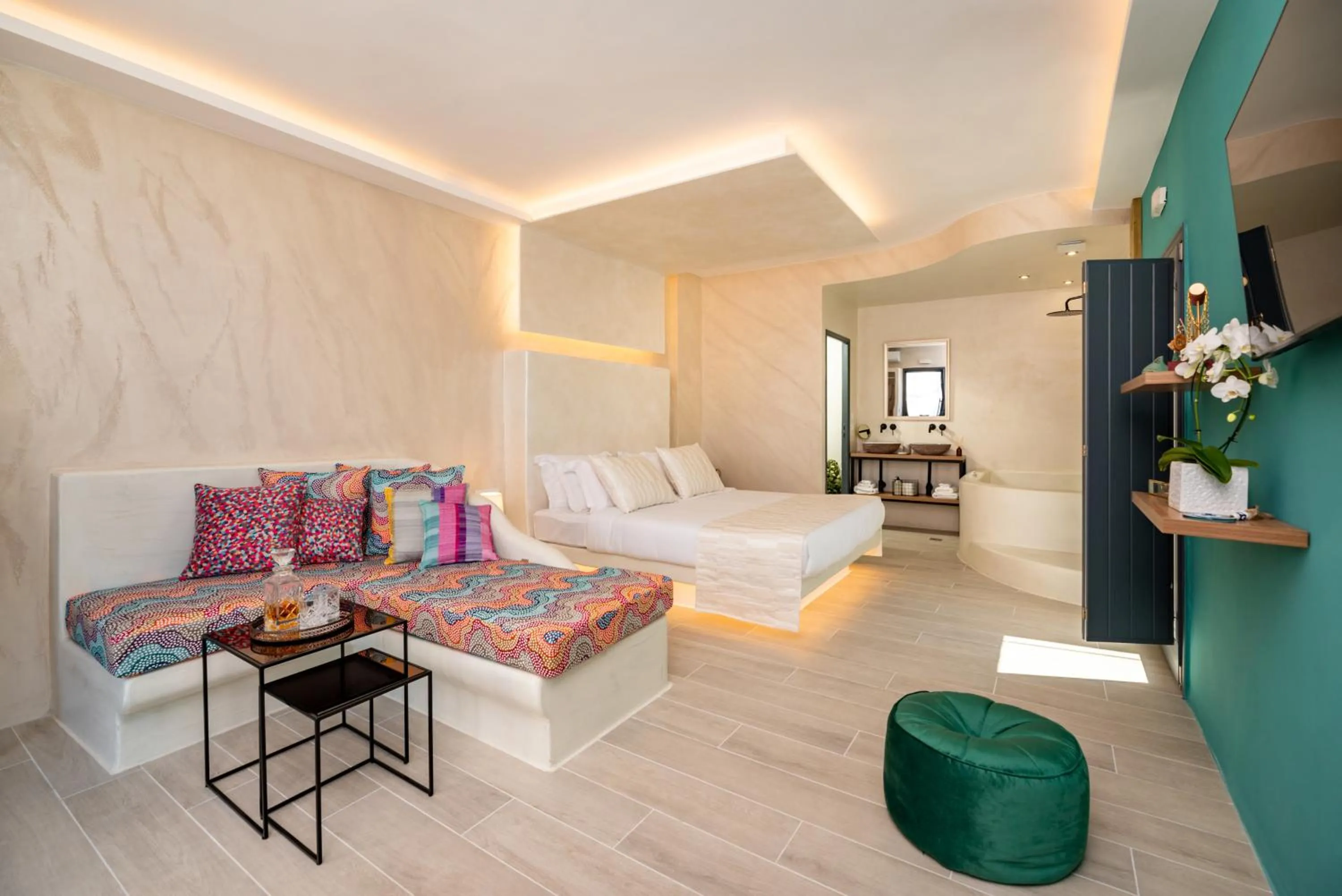 Photo of the whole room in Saint Sin Suites - Adults Only