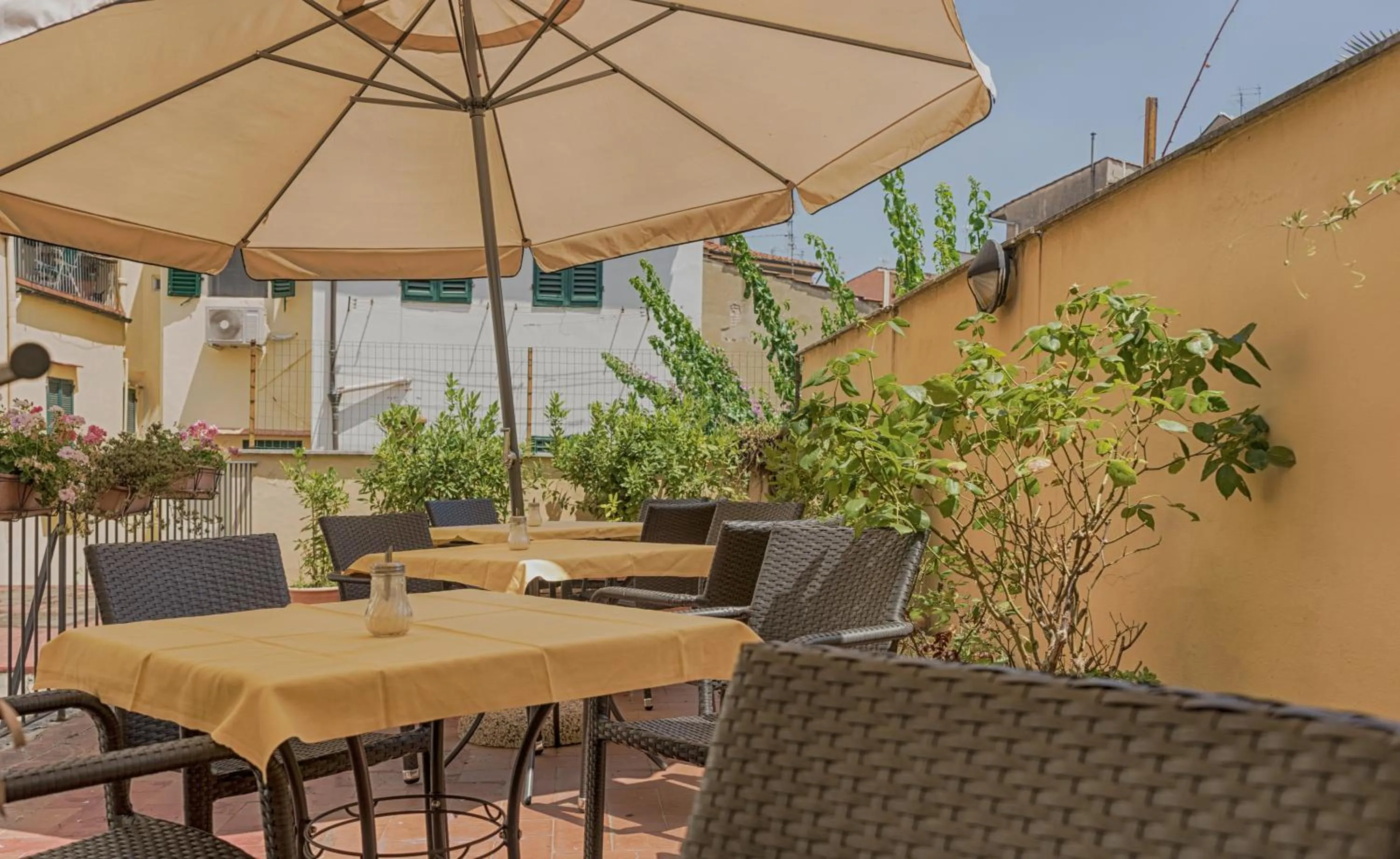 Balcony/Terrace in Hotel Monica