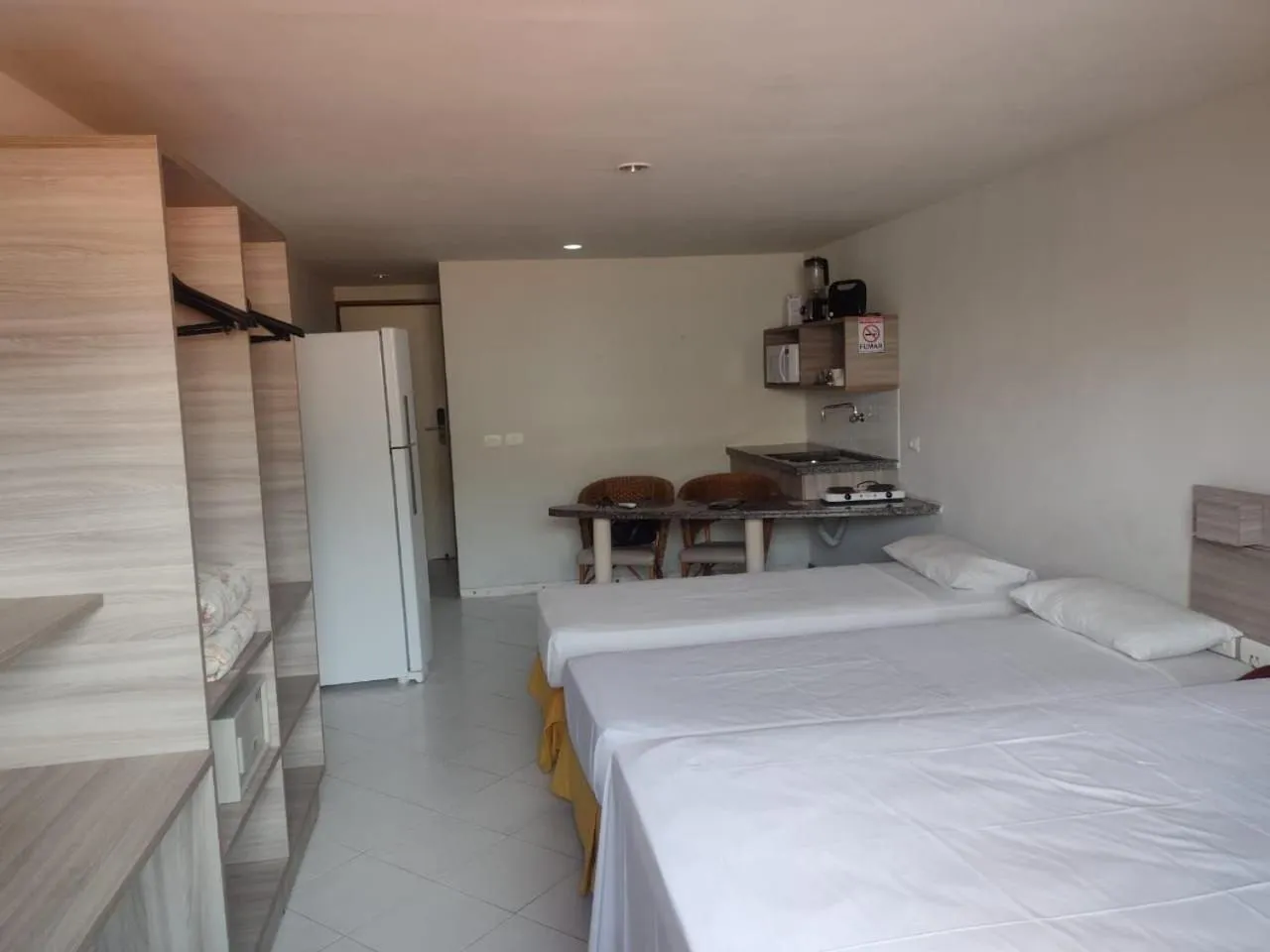 Bedroom, Bed in Ambassador Unidades Autônomas