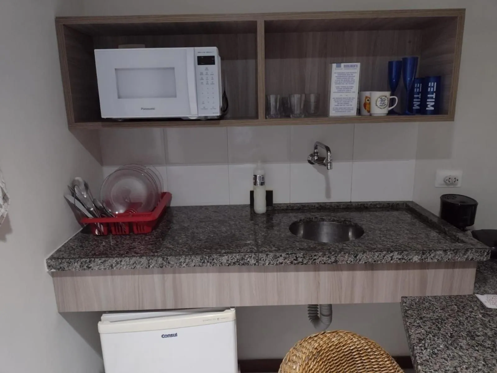Kitchen or kitchenette in Ambassador Unidades Autônomas