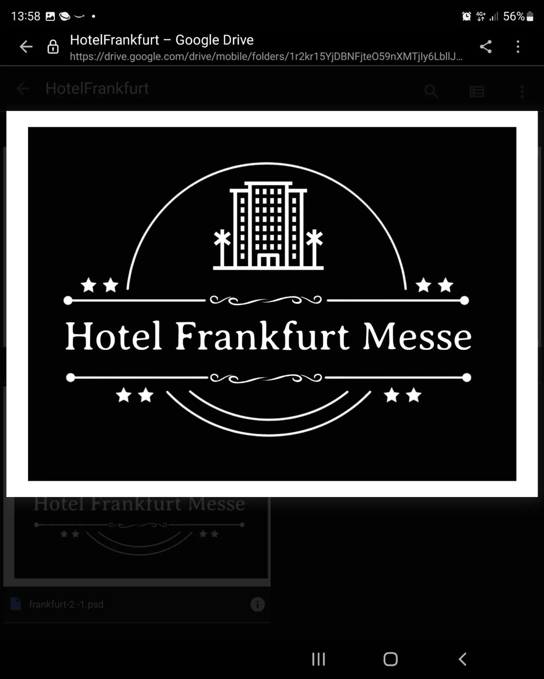 Property logo or sign in Hotel Frankfurt Messe