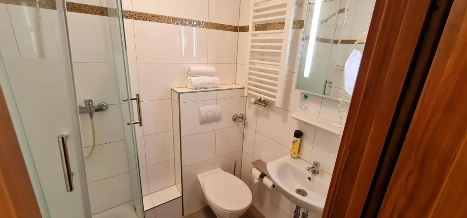 Shower in Hotel Frankfurt Messe