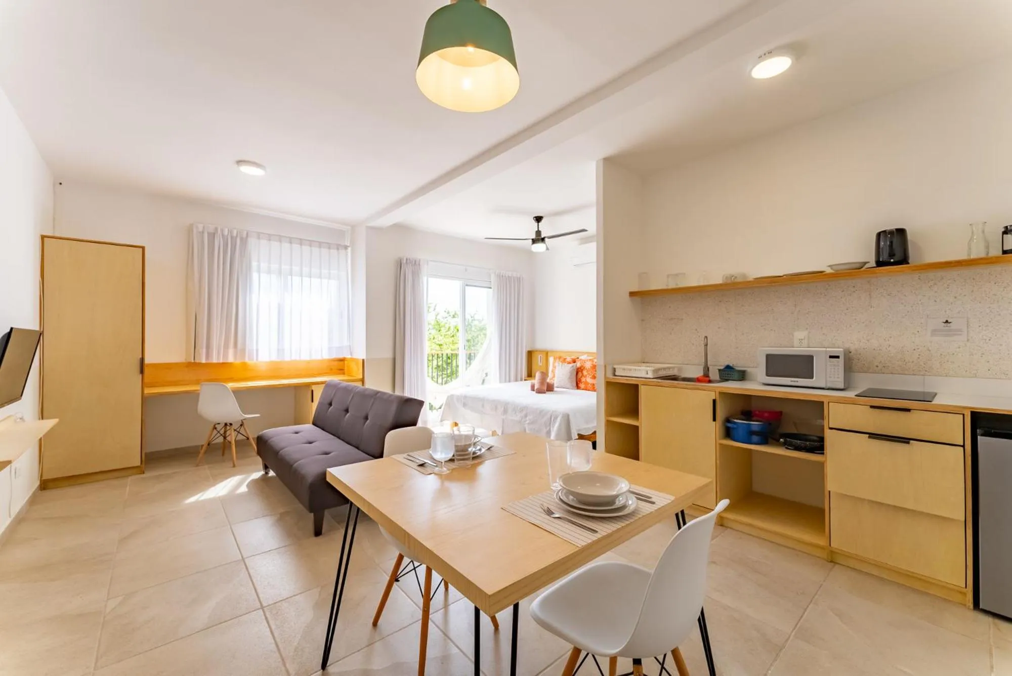 Kitchen or kitchenette in Bed Away Studios