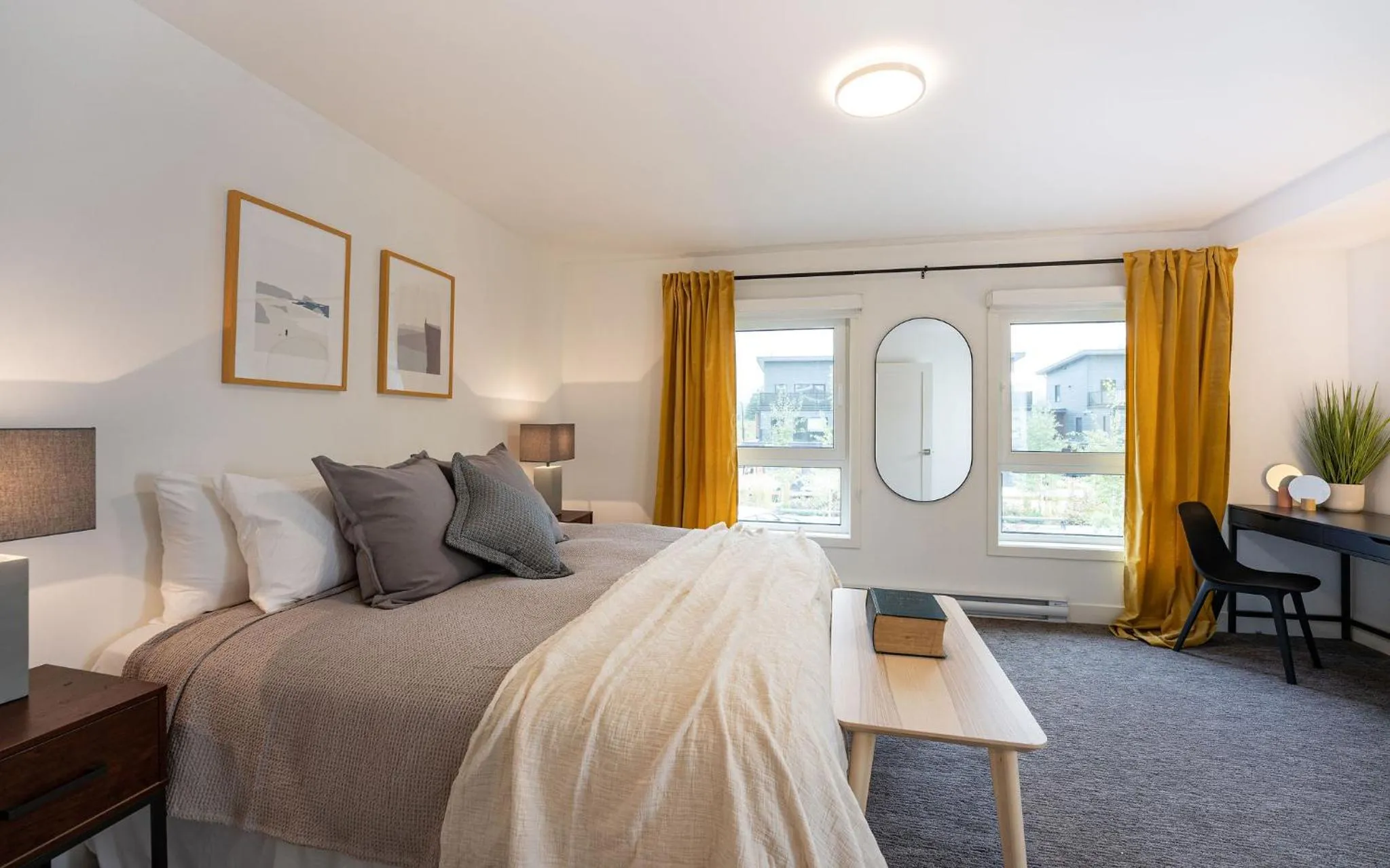 Bedroom, Bed in Revelation Retreat by Revelstoke Vacations