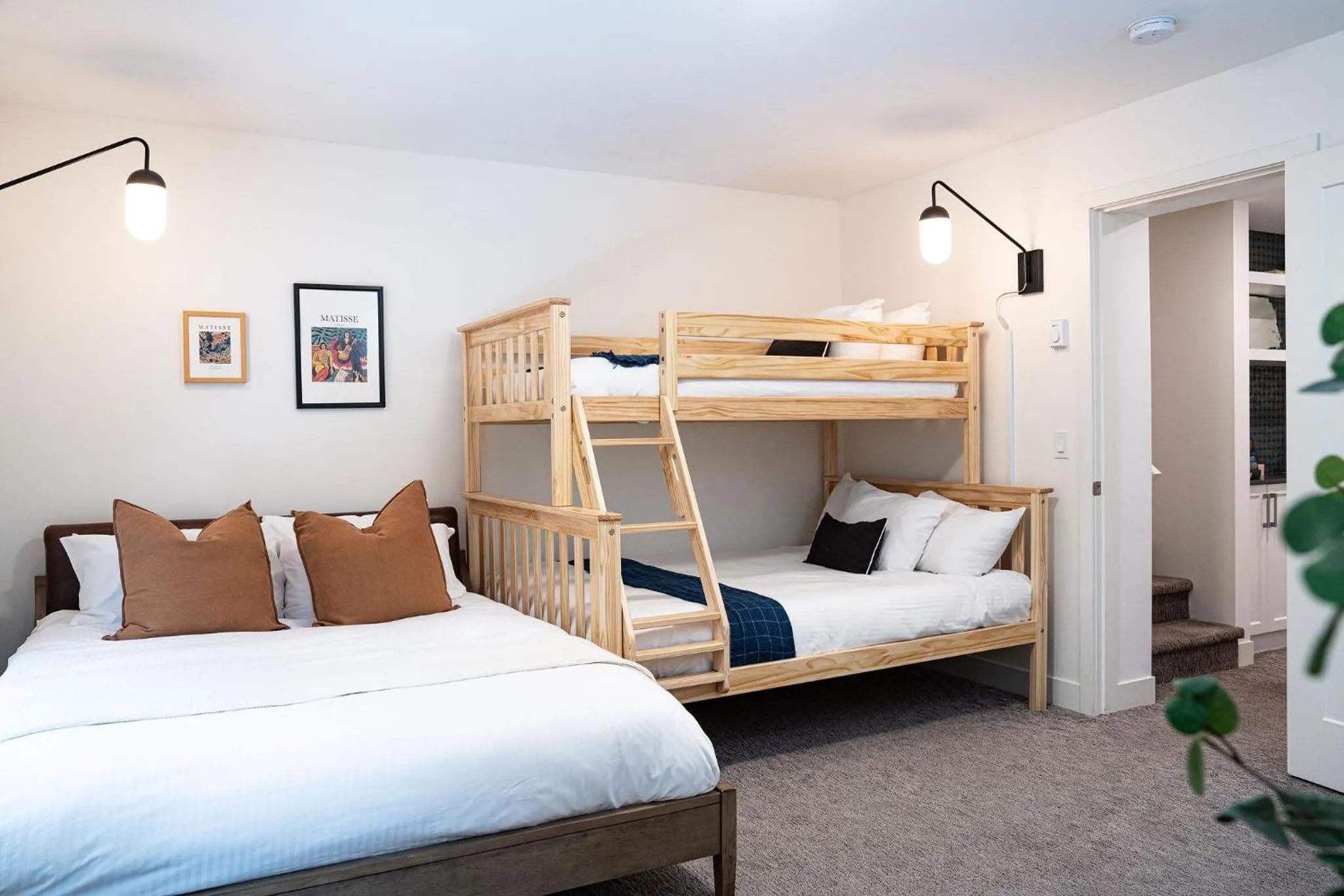 Bed in Revelation Retreat by Revelstoke Vacations