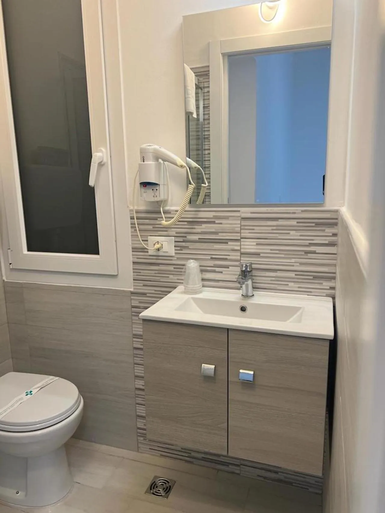 Bathroom in Hotel Corno d'Oro