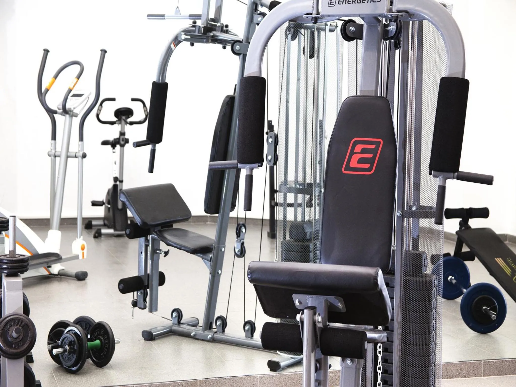 Fitness centre/facilities in Hotel Bel 3