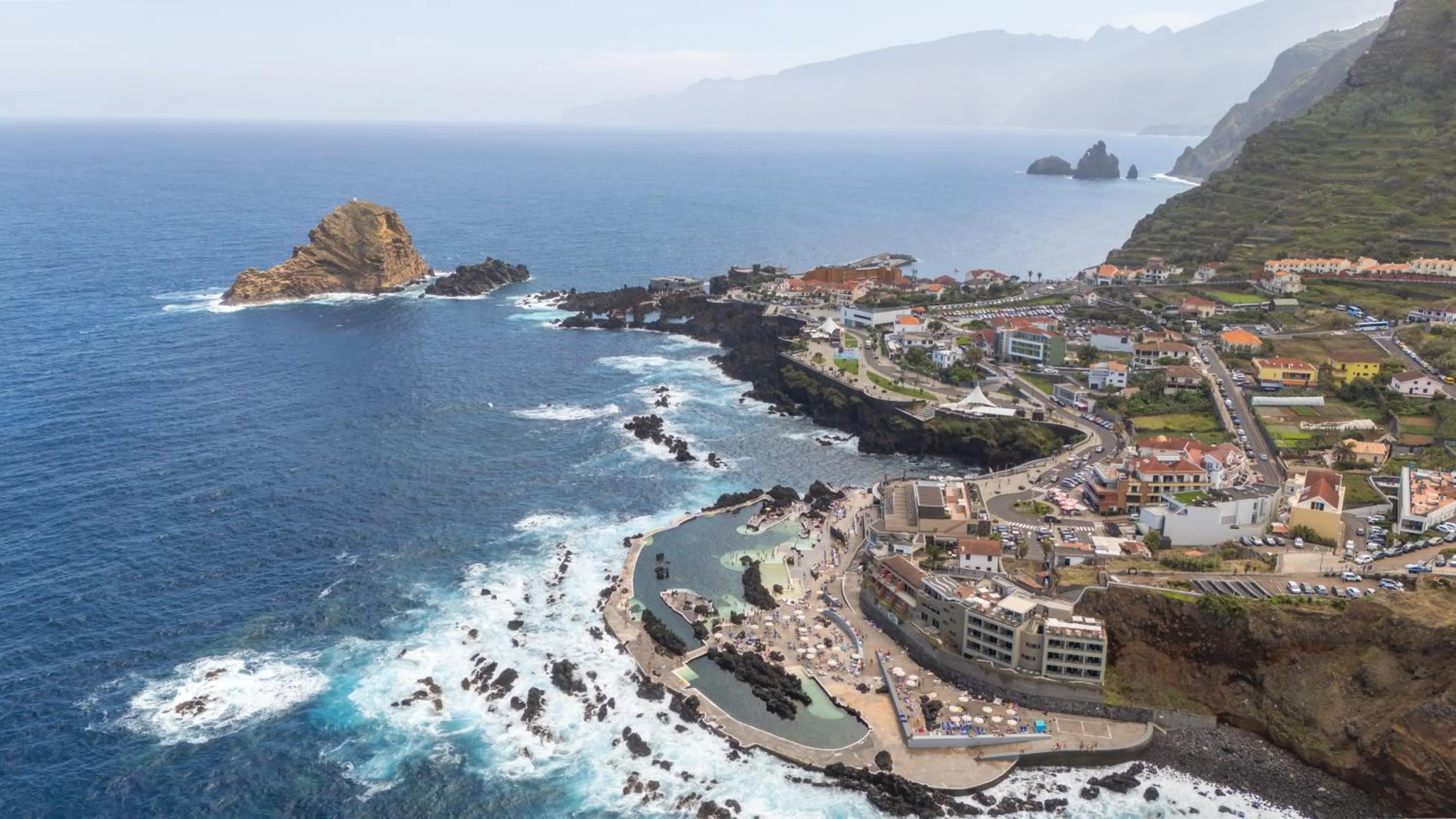 Bird's eye view in Aqua Natura Madeira