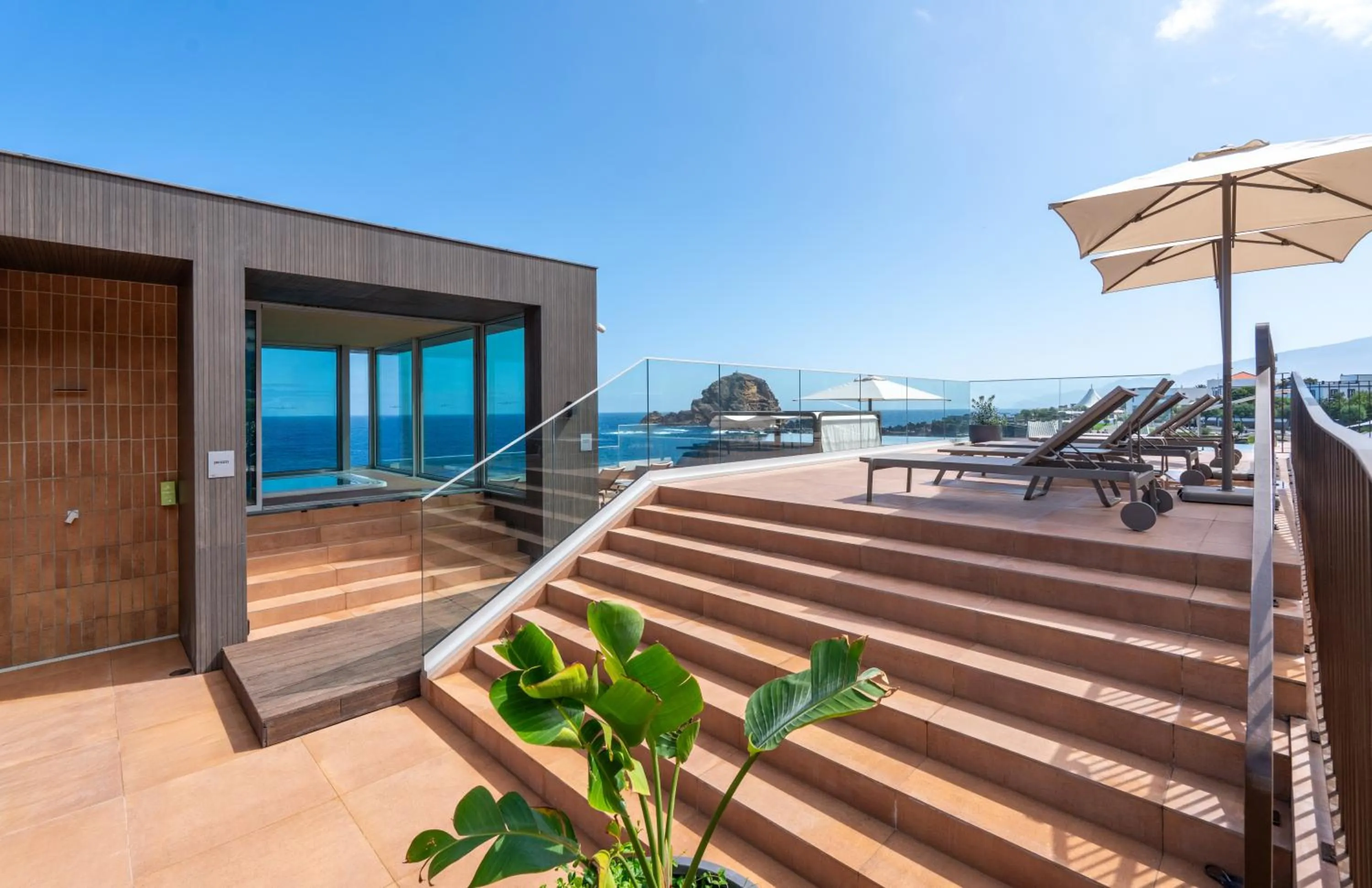 Swimming pool in Aqua Natura Madeira