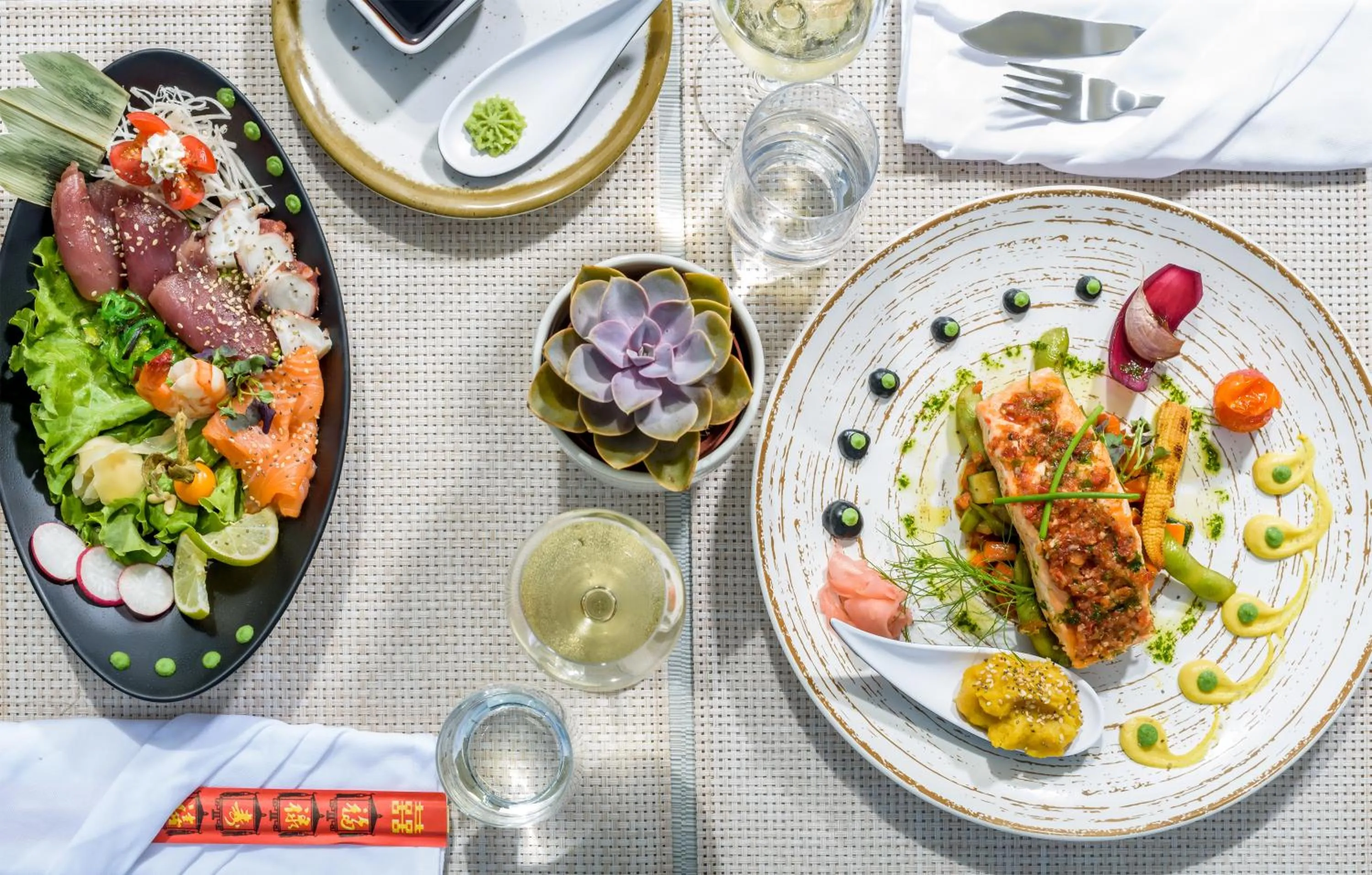 Food and drinks in Aqua Natura Madeira