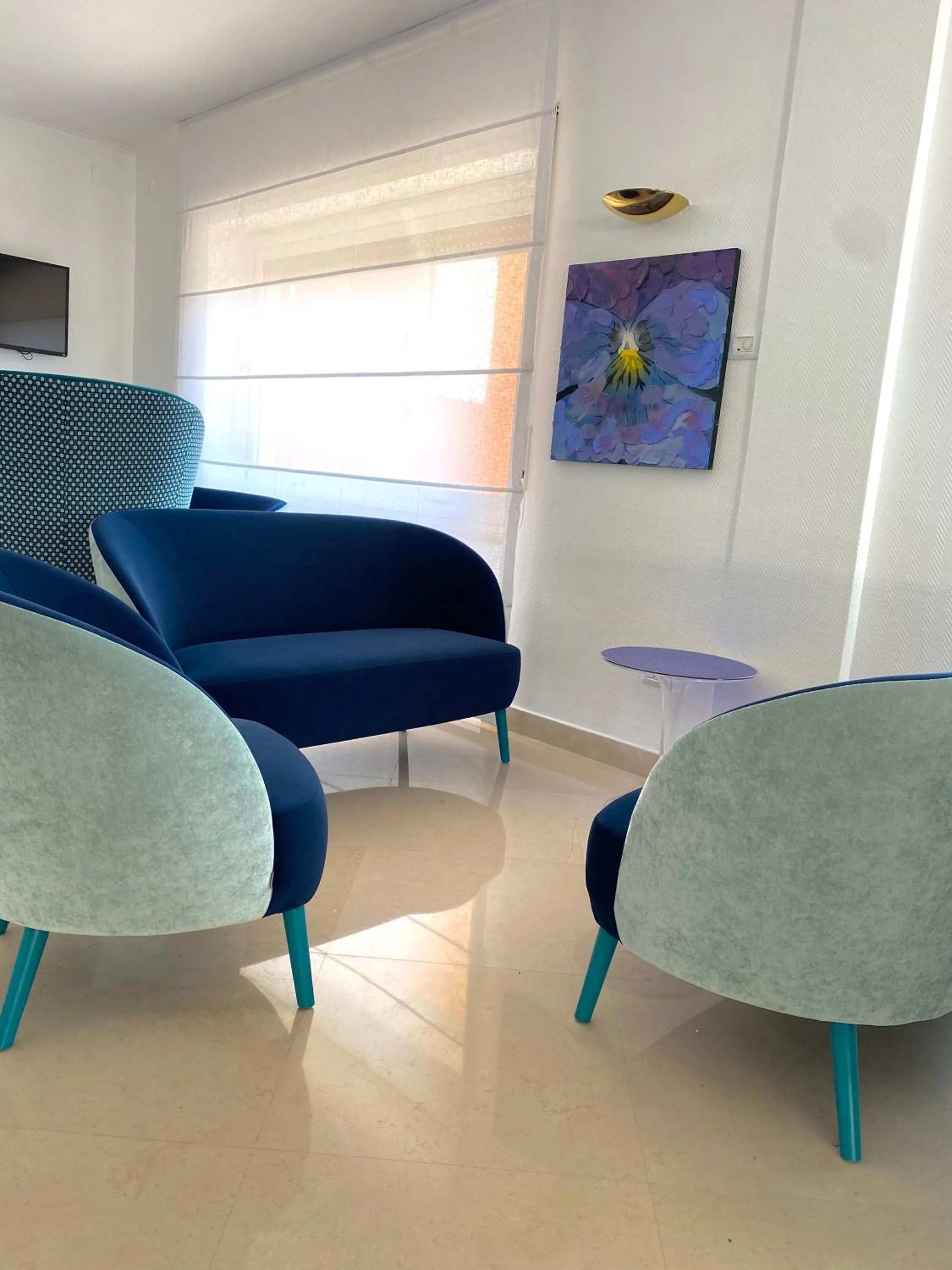 Lobby or reception in Hotel La Meridiana