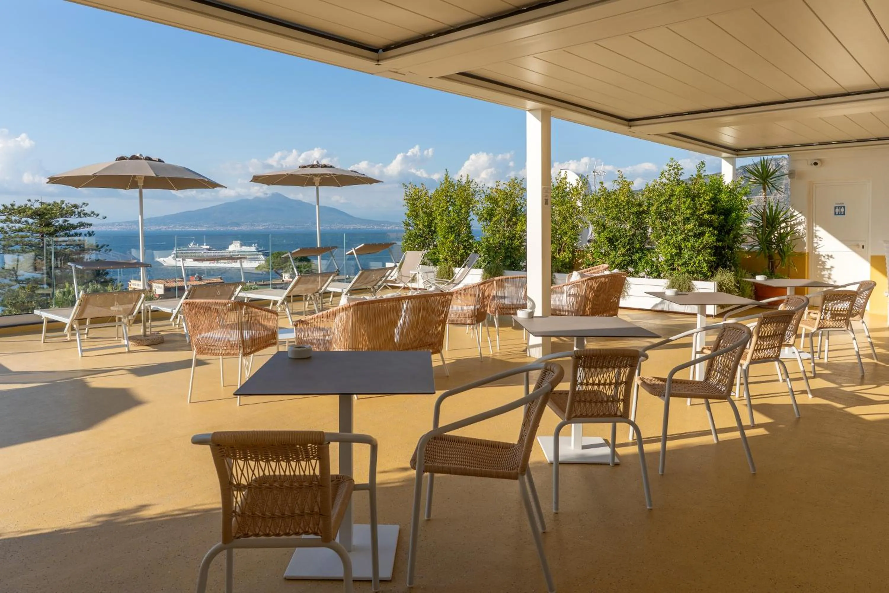 Solarium in Hotel La Meridiana