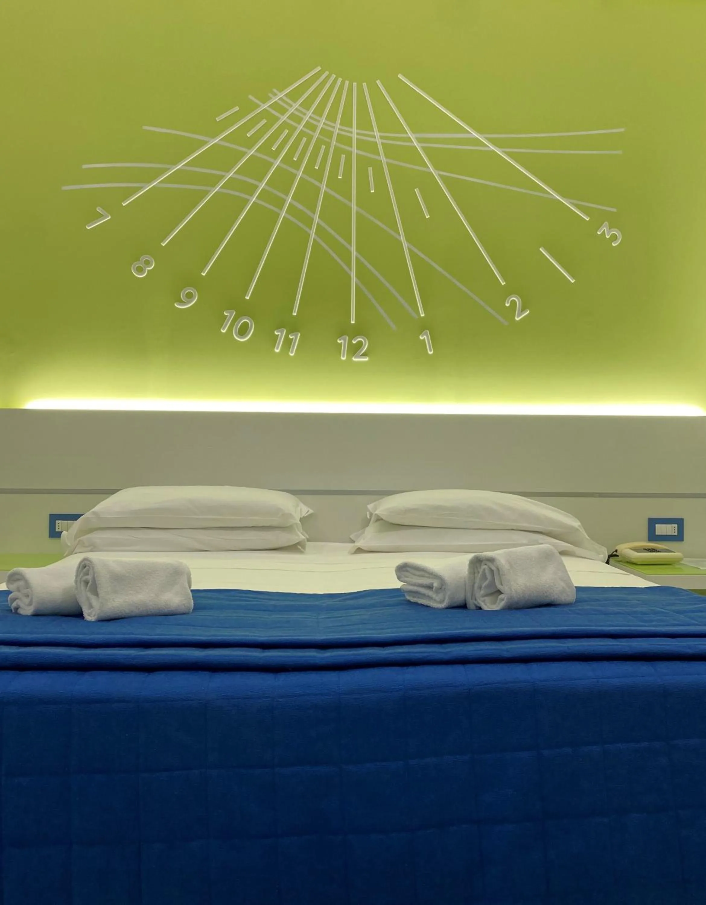 Bedroom, Bed in Hotel La Meridiana