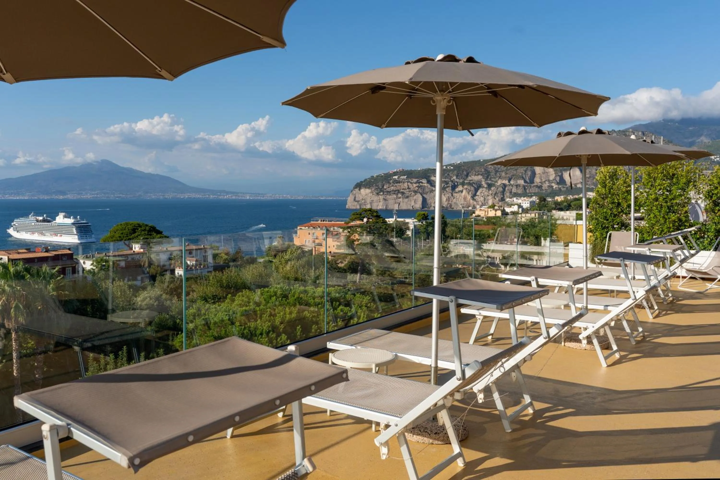 Solarium in Hotel La Meridiana