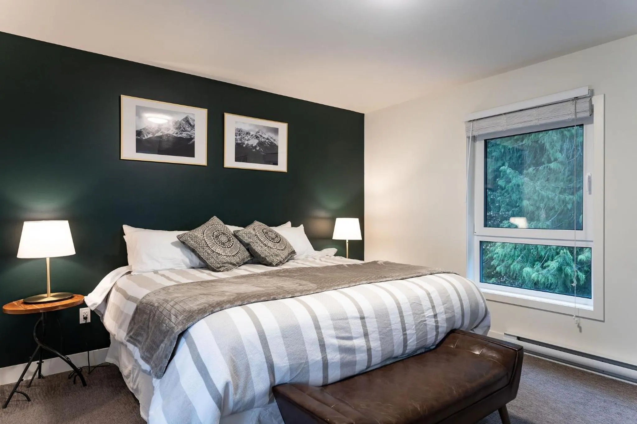 Bedroom, Bed in Alpine Escape by Revelstoke Vacations