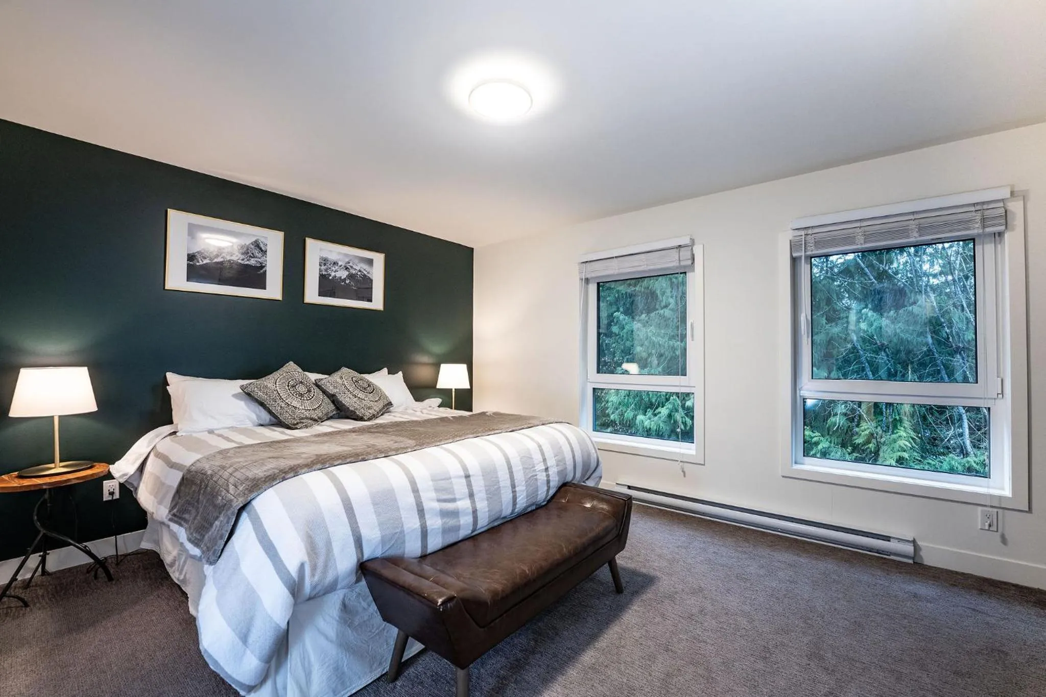 Bedroom, Bed in Alpine Escape by Revelstoke Vacations