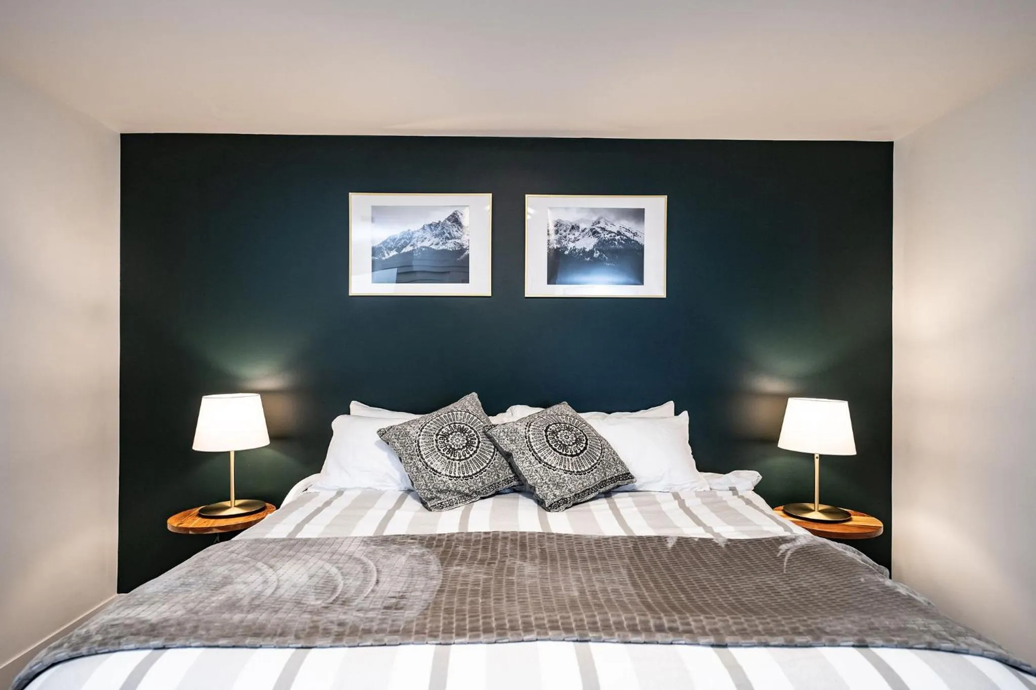 Bedroom, Bed in Alpine Escape by Revelstoke Vacations