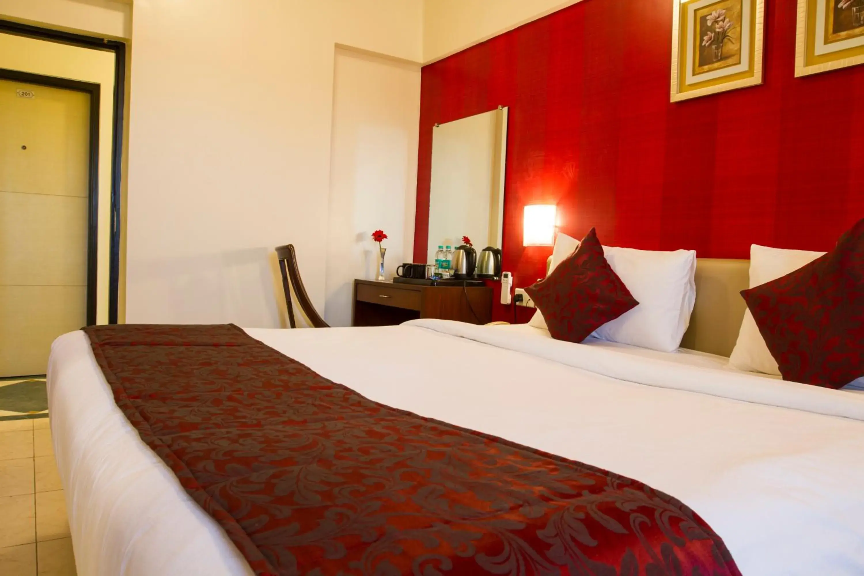 Standard Double or Twin Room - single occupancy in 7 Apple Hotel Pimpri Pune Standard Double or Twin Room - single occupancy in 7 Apple Hotel Pimpri Pune