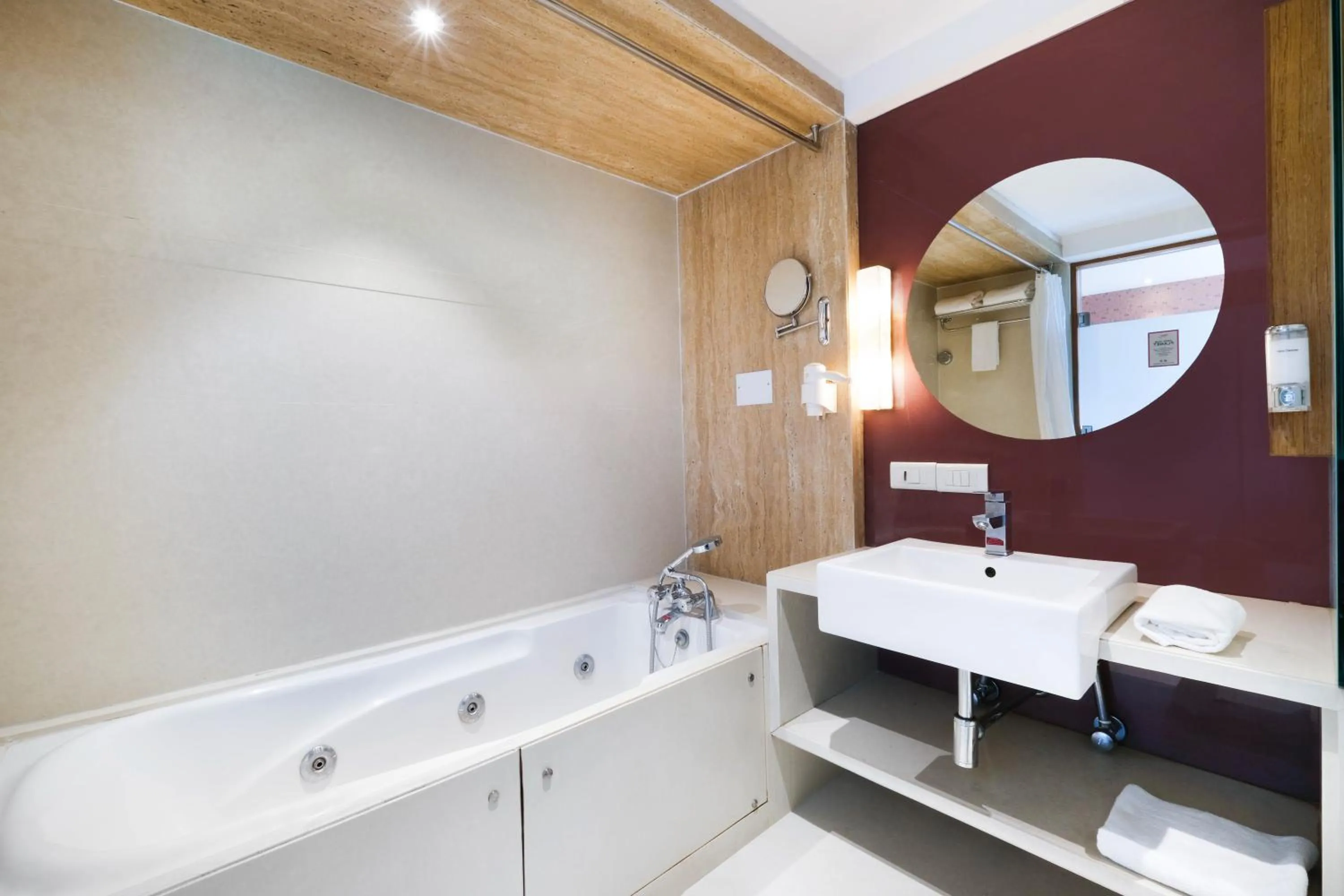 Bathroom in 7 Apple Hotel Pimpri Pune