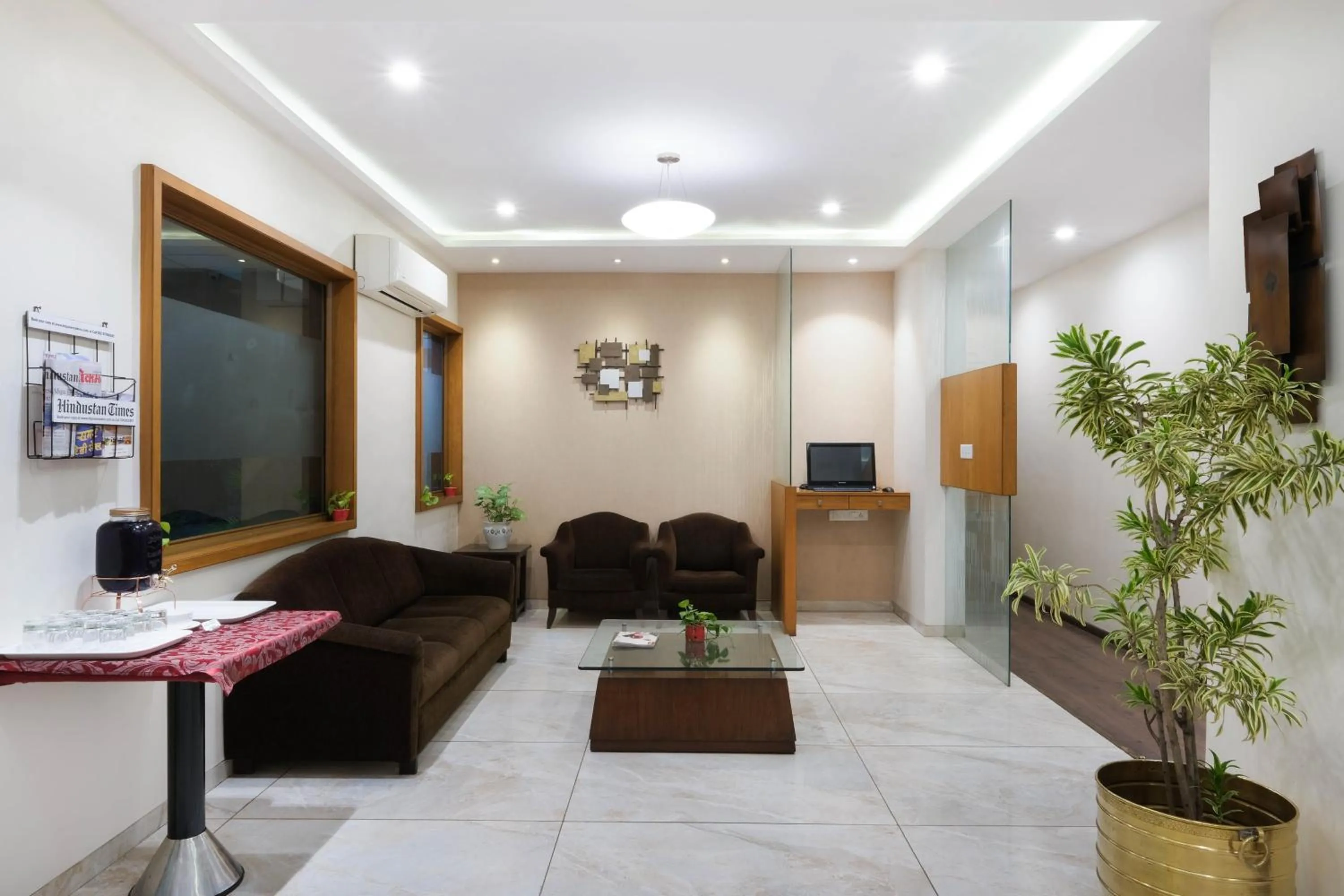 Lobby or reception in 7 Apple Hotel Pimpri Pune