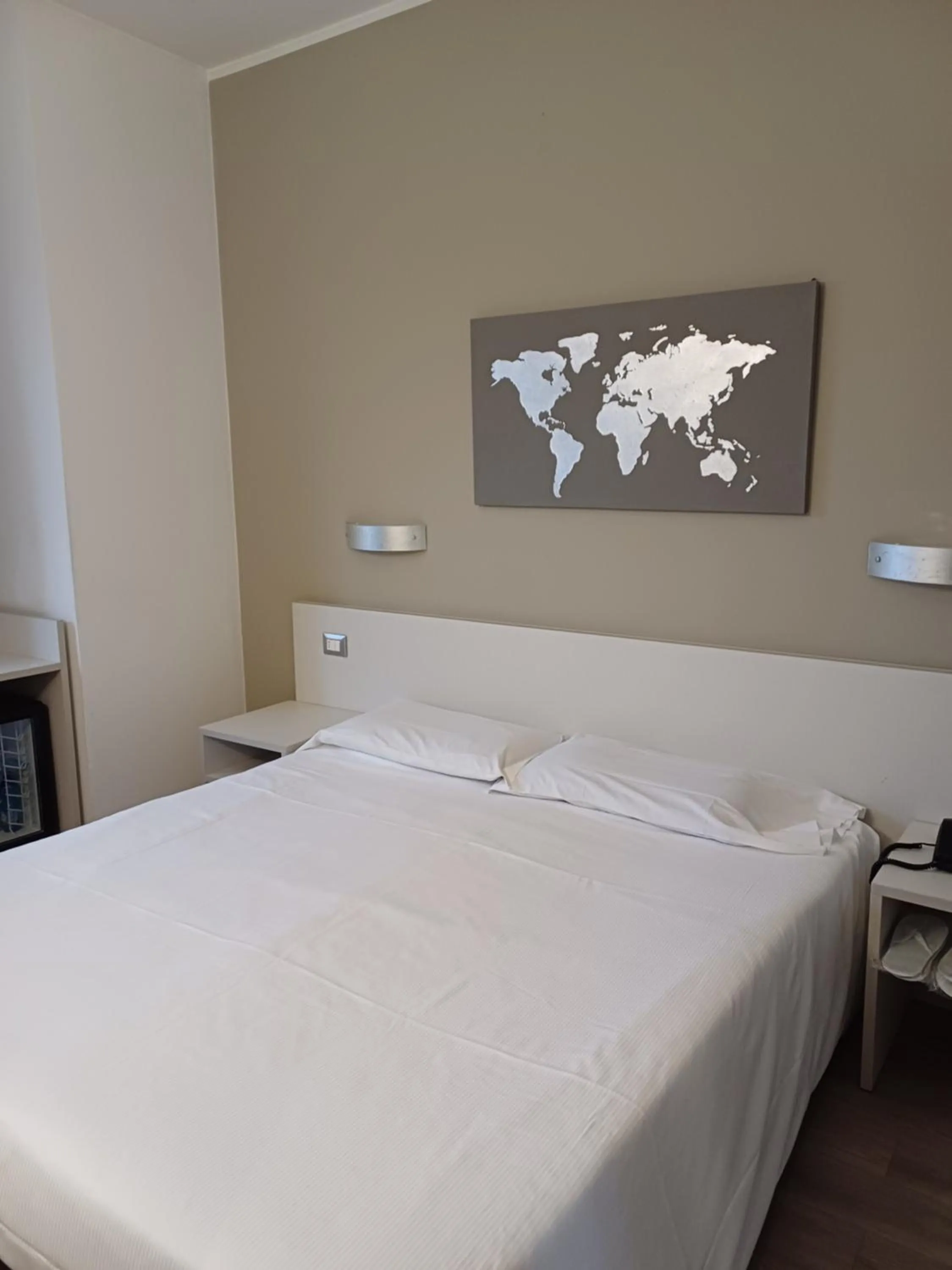 Bedroom, Bed in Hotel Mennini