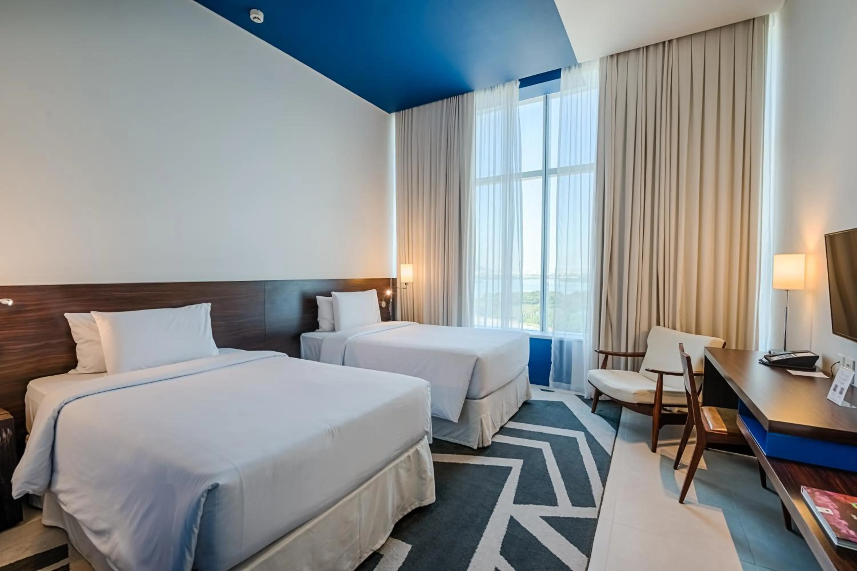 Bed in Lagune Barra Hotel