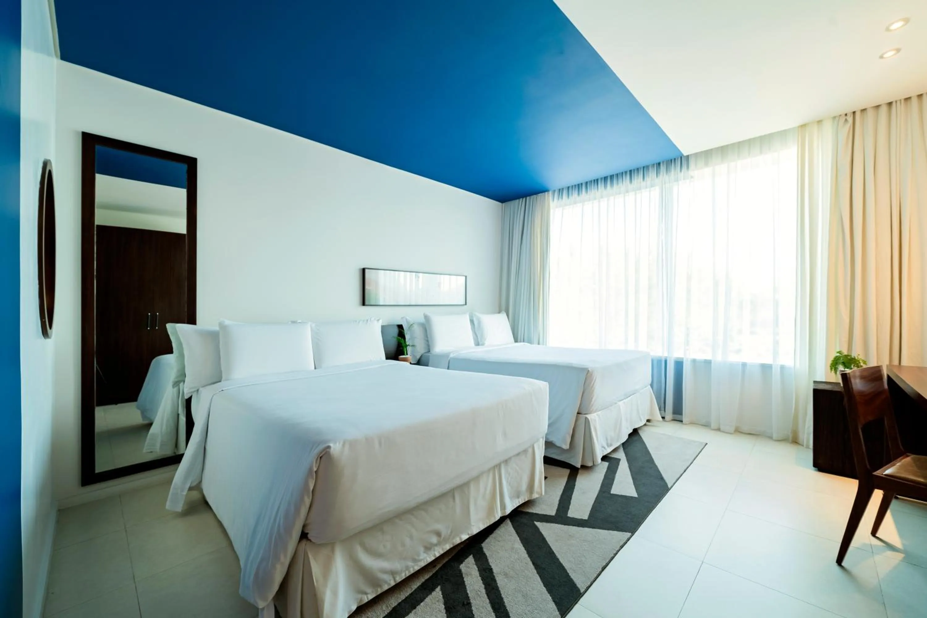 Bed in Lagune Barra Hotel