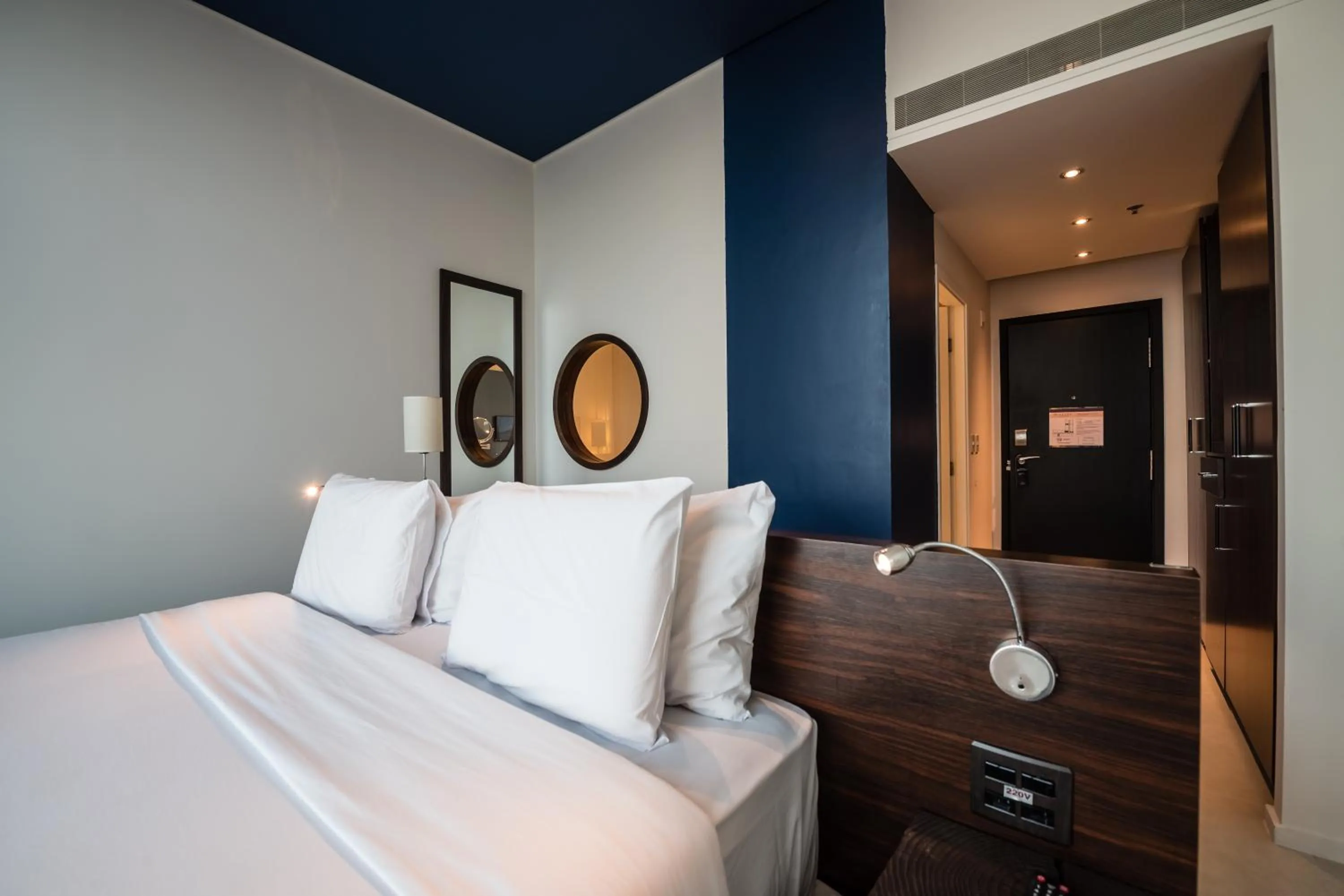 Bed in Lagune Barra Hotel