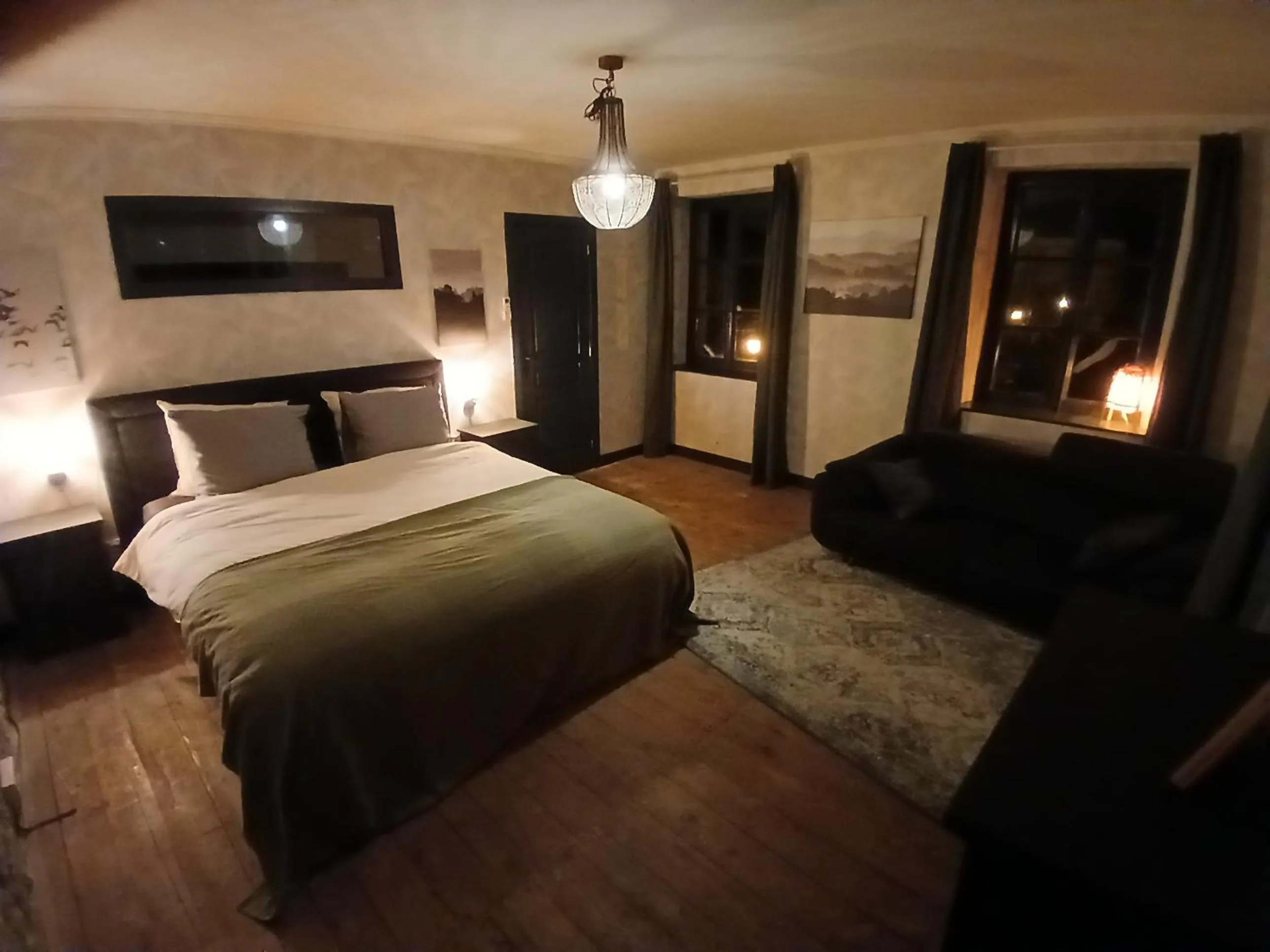 Bed in Manoir La Cerise