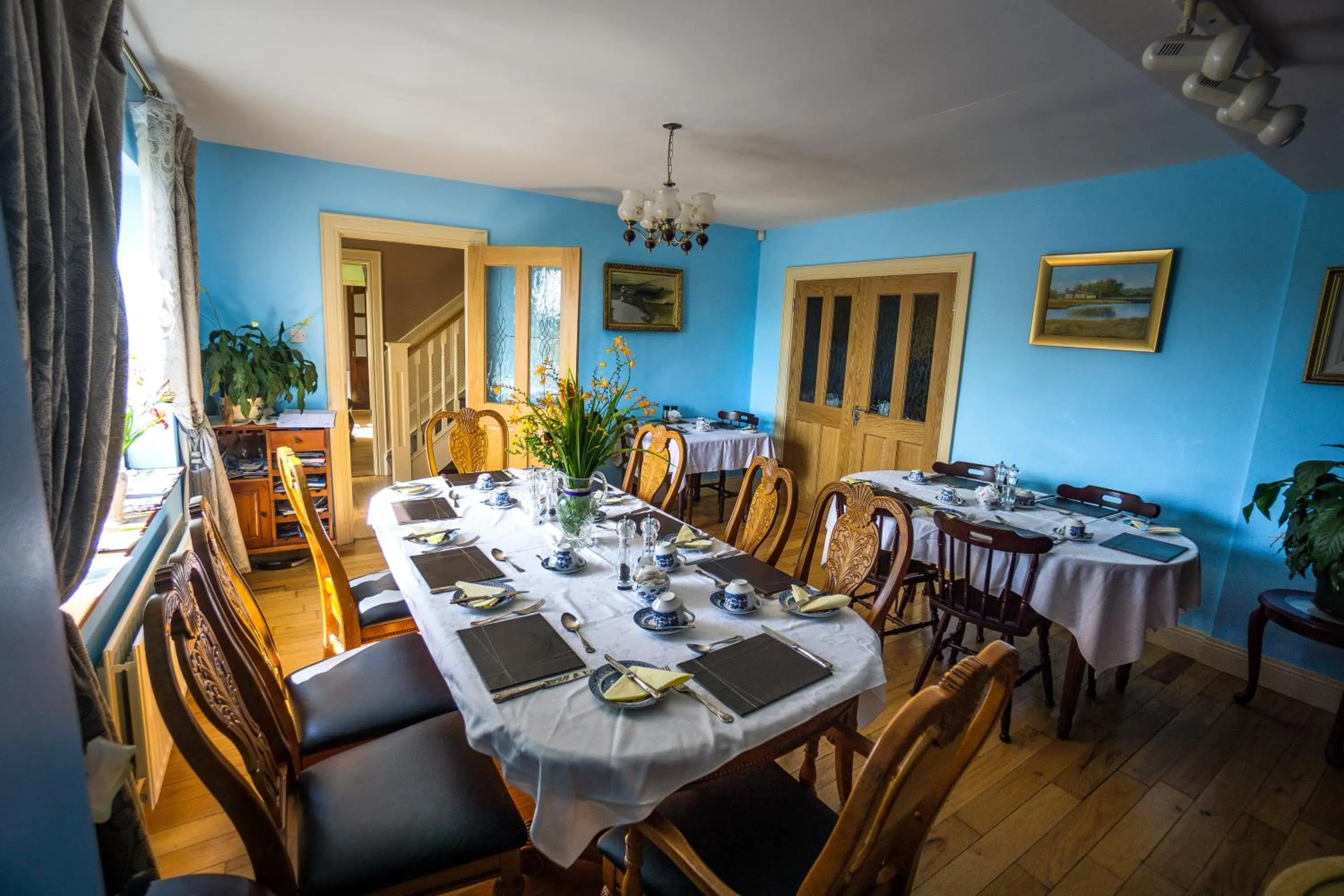Dining area in Castle View House