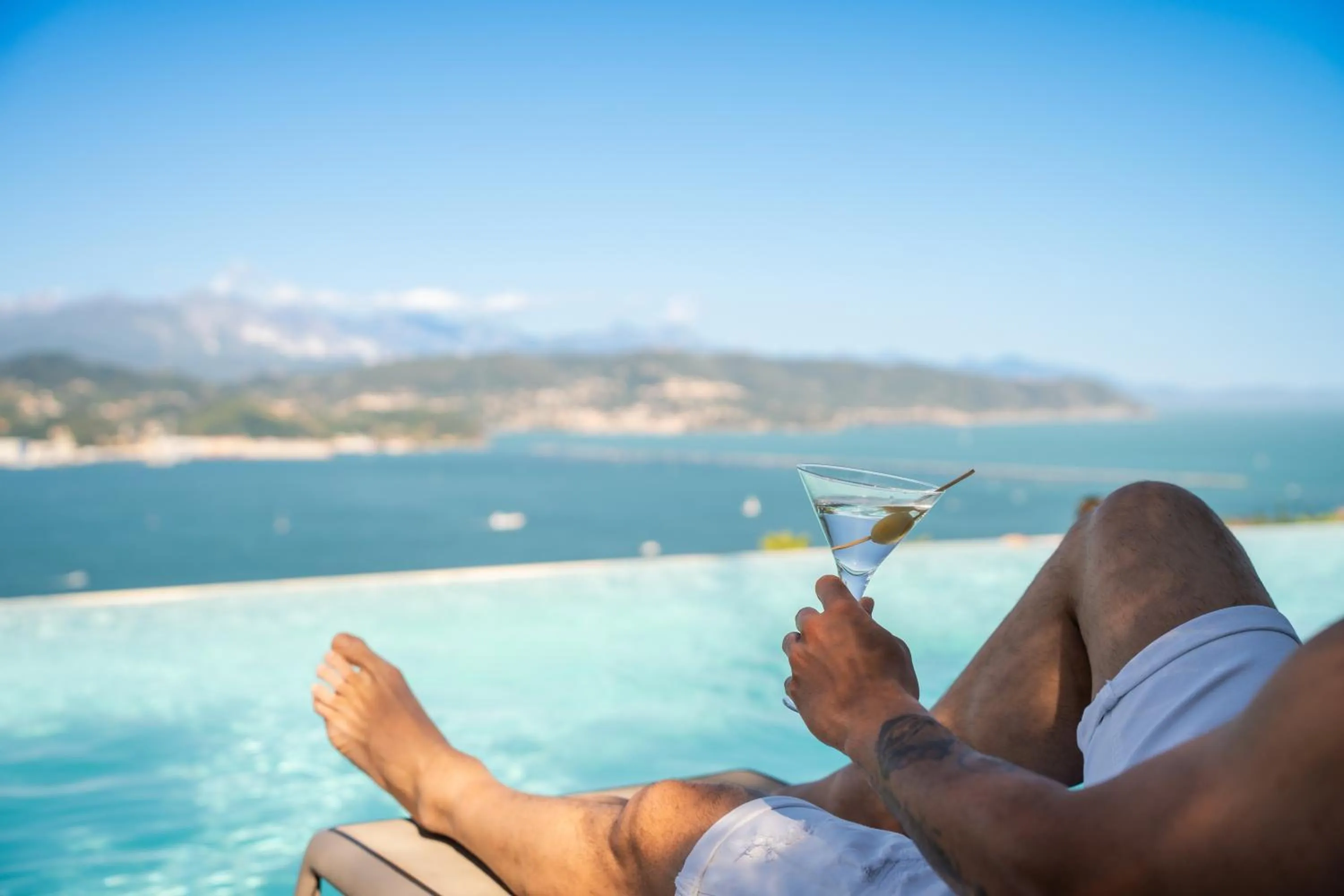 Swimming pool in Le Ville Relais