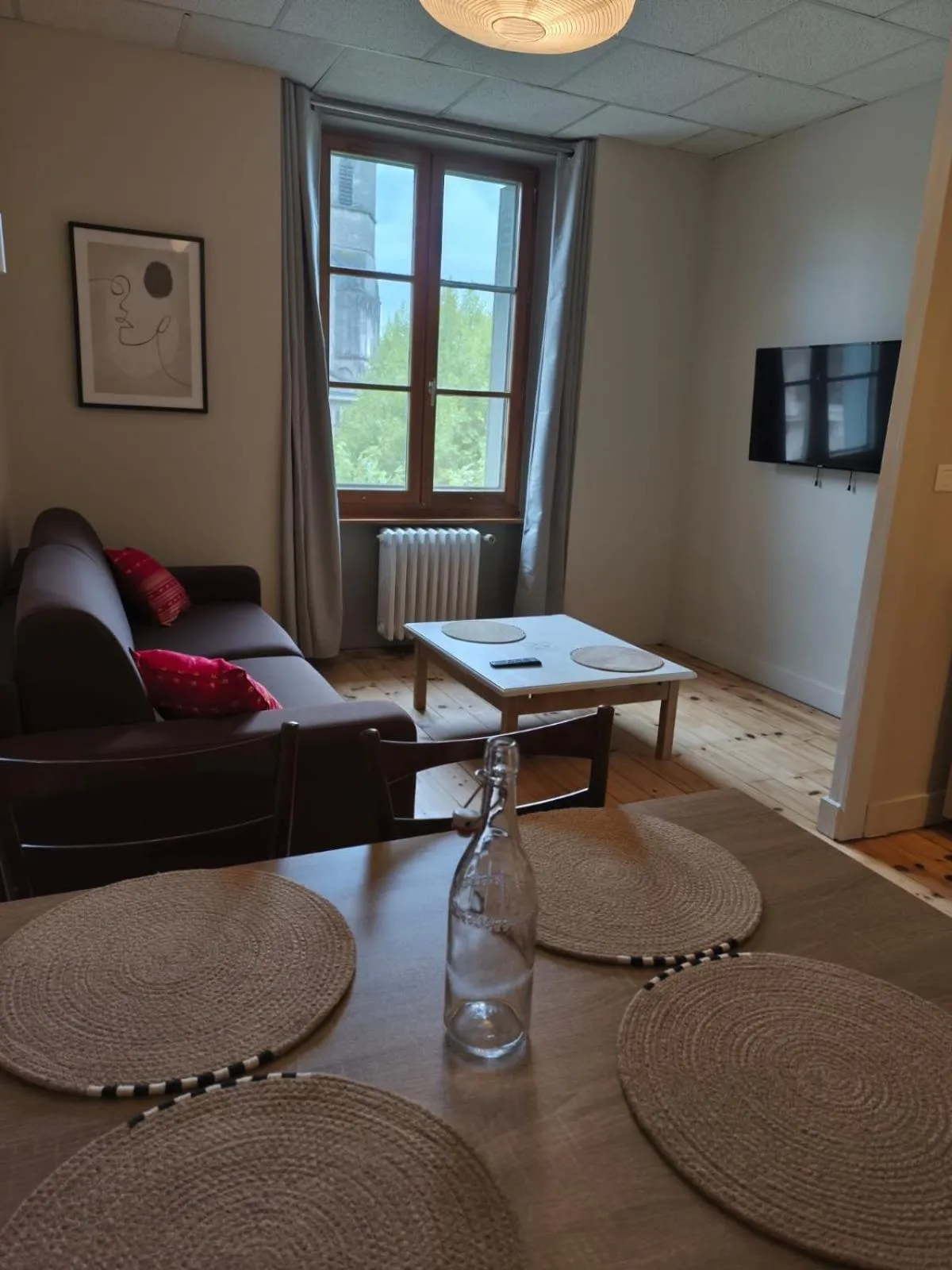 Living room in Gîte d'étape et de groupe du Clos Saint Roch