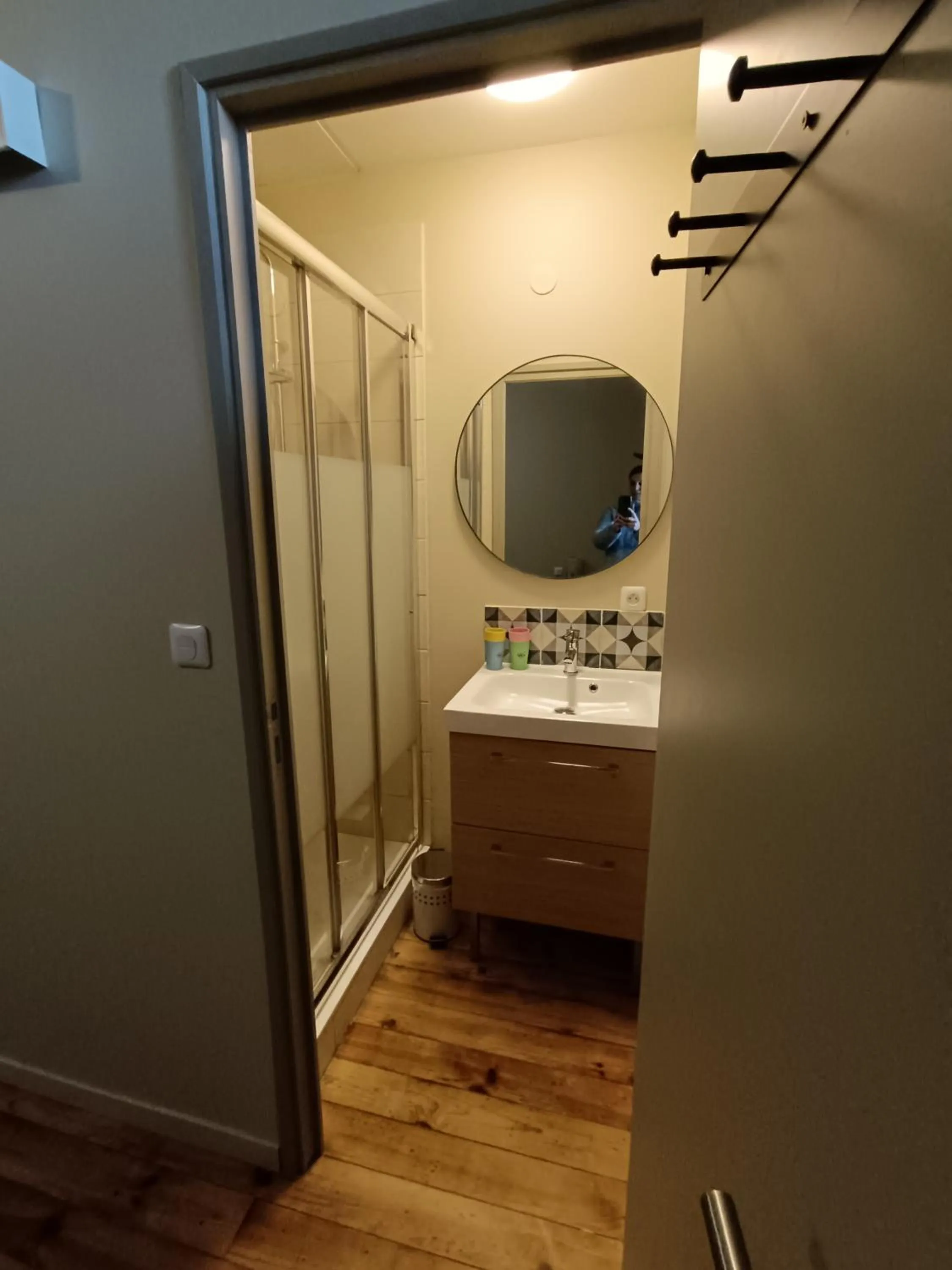 Bathroom in Gîte d'étape et de groupe du Clos Saint Roch