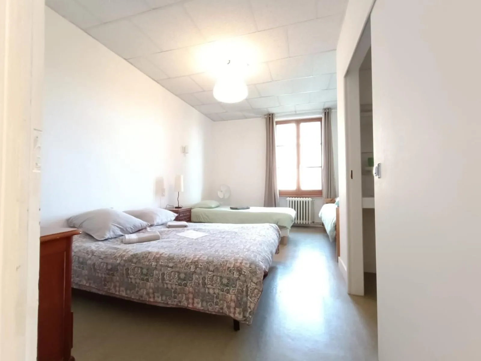 Bed in Gîte d'étape et de groupe du Clos Saint Roch