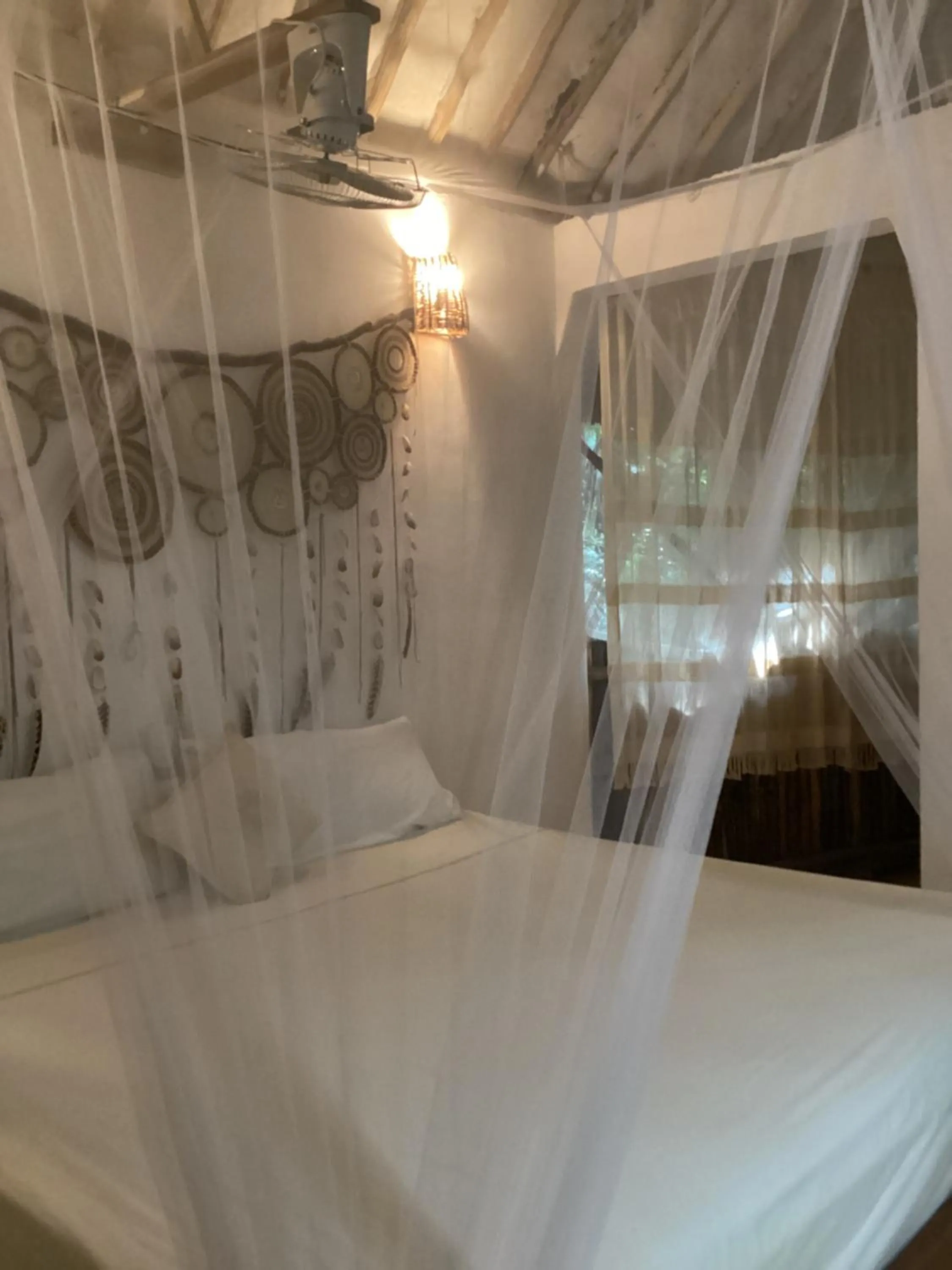 Bed in Yaxchen Tulum Cabañas & Cenote