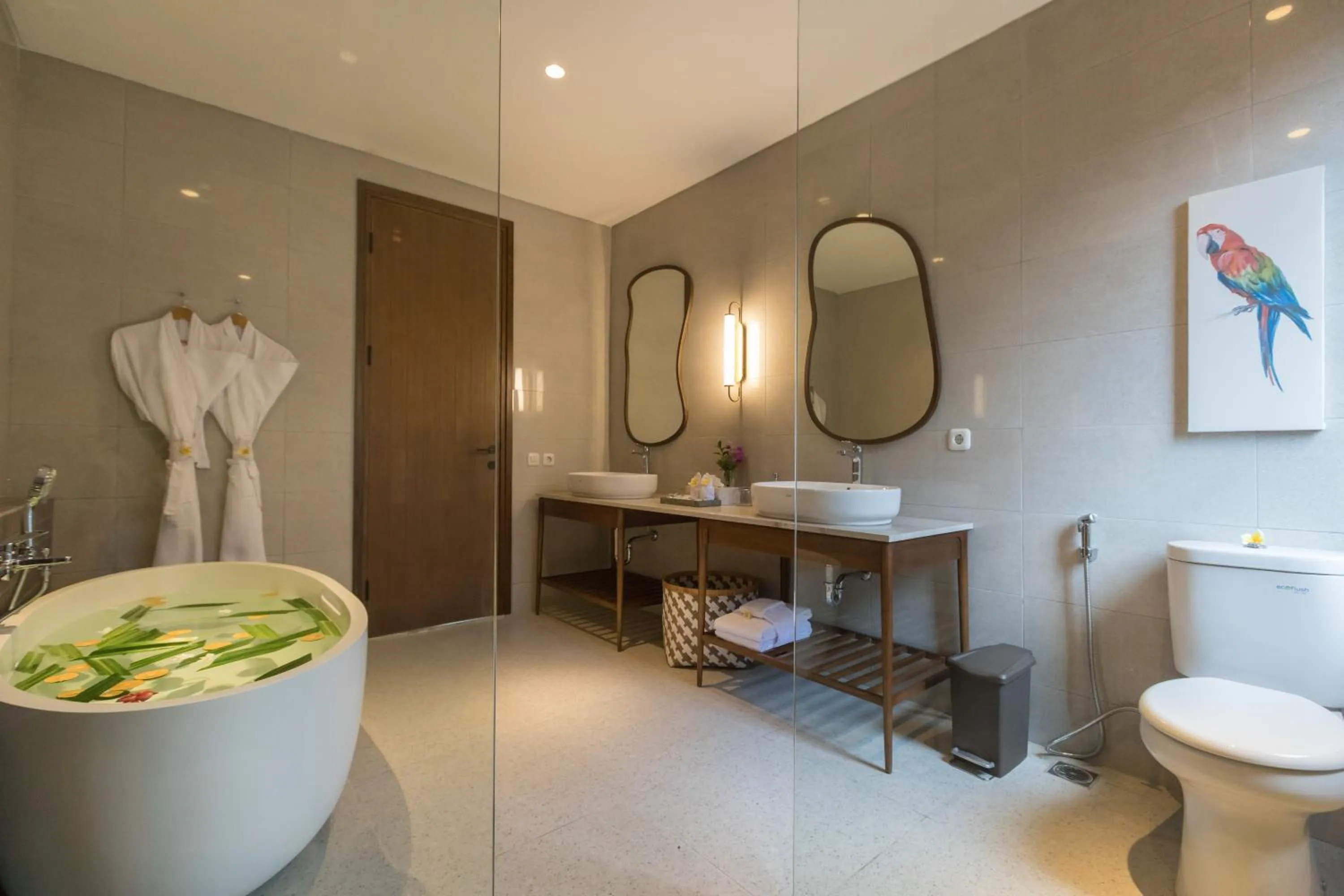 Bathroom in Villa Daun 3 Canggu by Premier Hospitality Asia