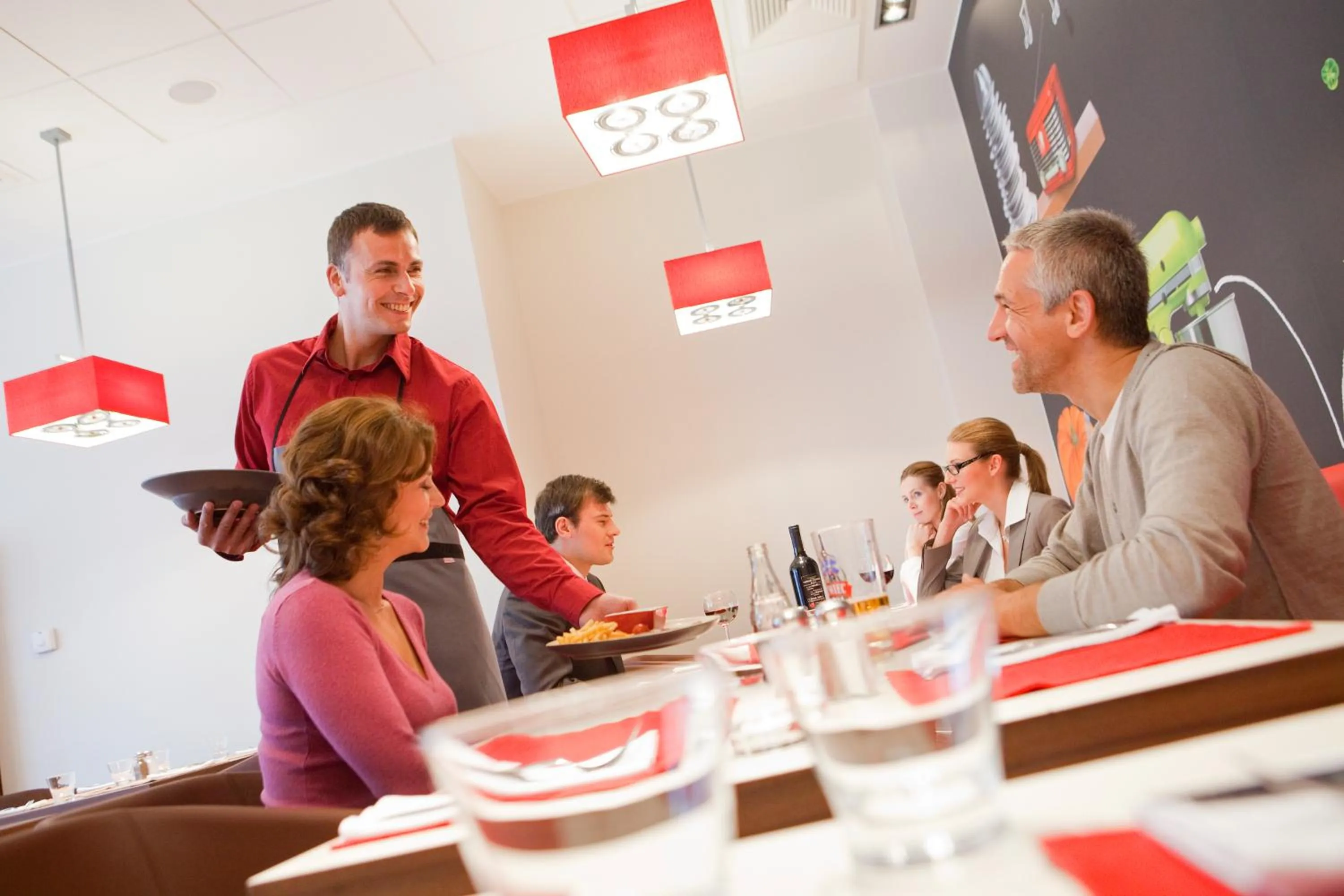 Restaurant/places to eat in Ibis Roma Fiera