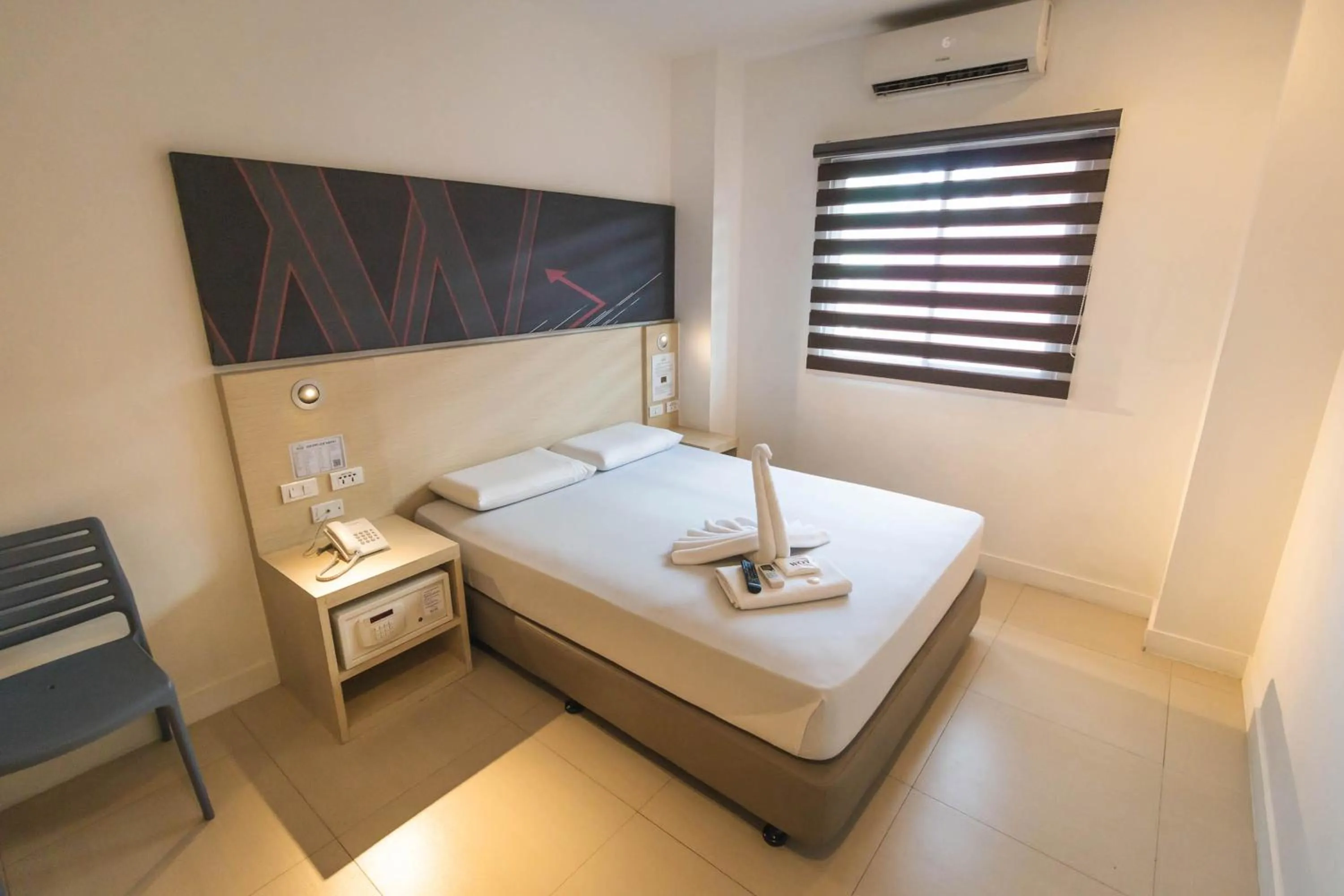 Bed in Wow Budget Hotel Cubao