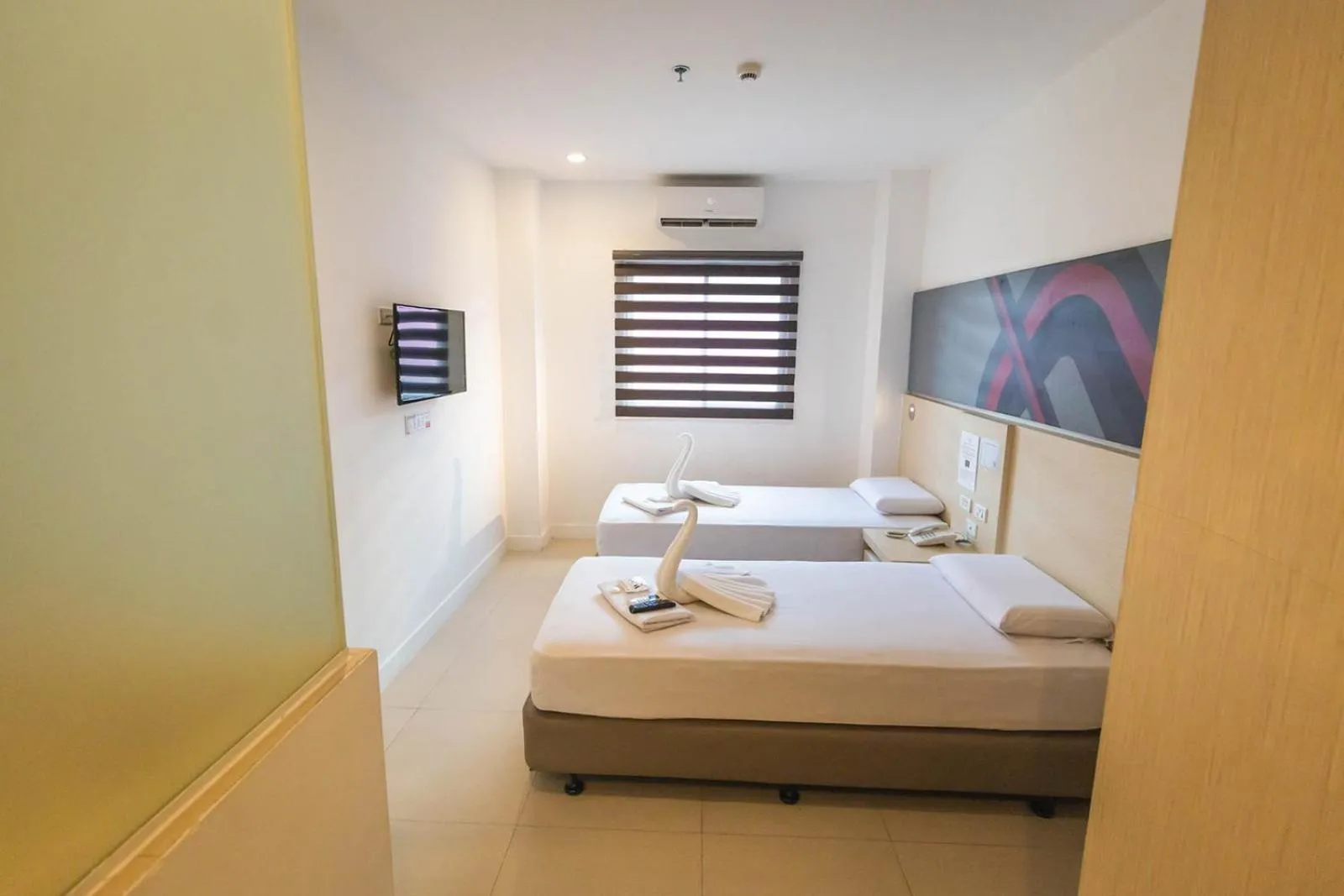 Bed in Wow Budget Hotel Cubao