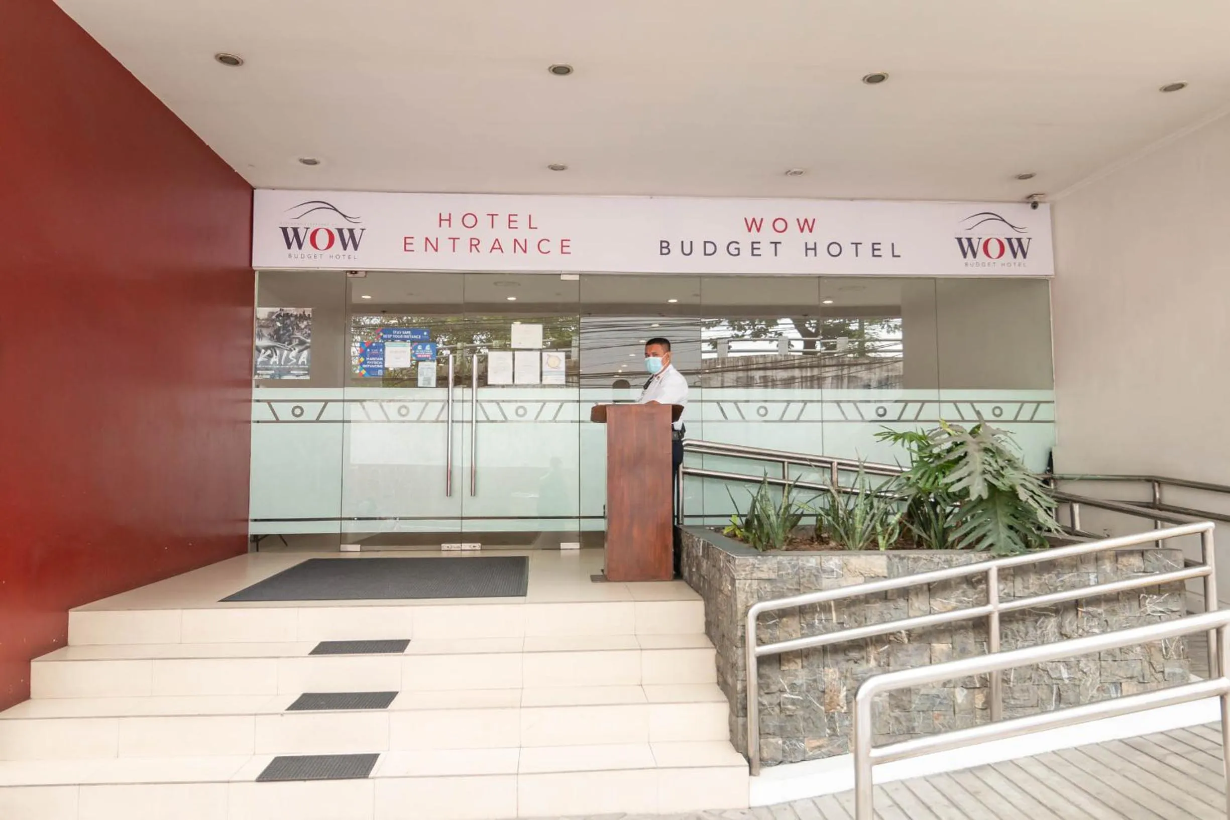 Property building in Wow Budget Hotel Cubao