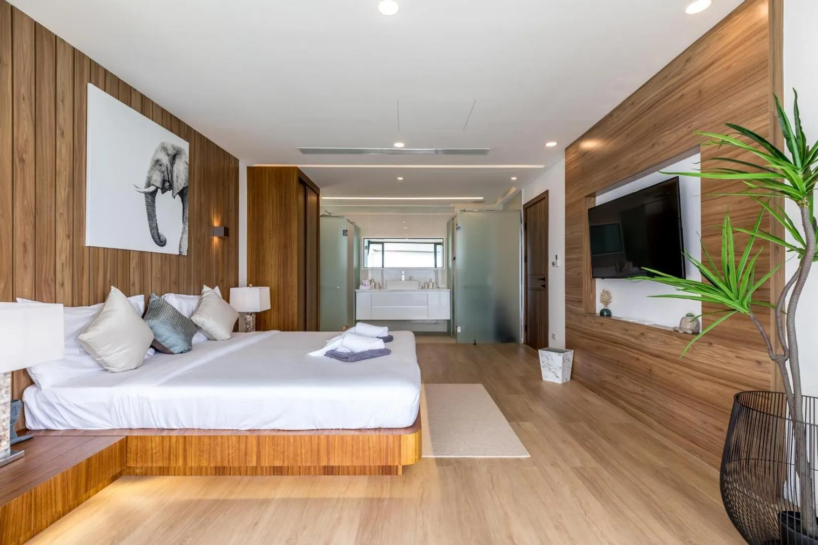 Bedroom, Bed in Villa The Wave 2 Residence