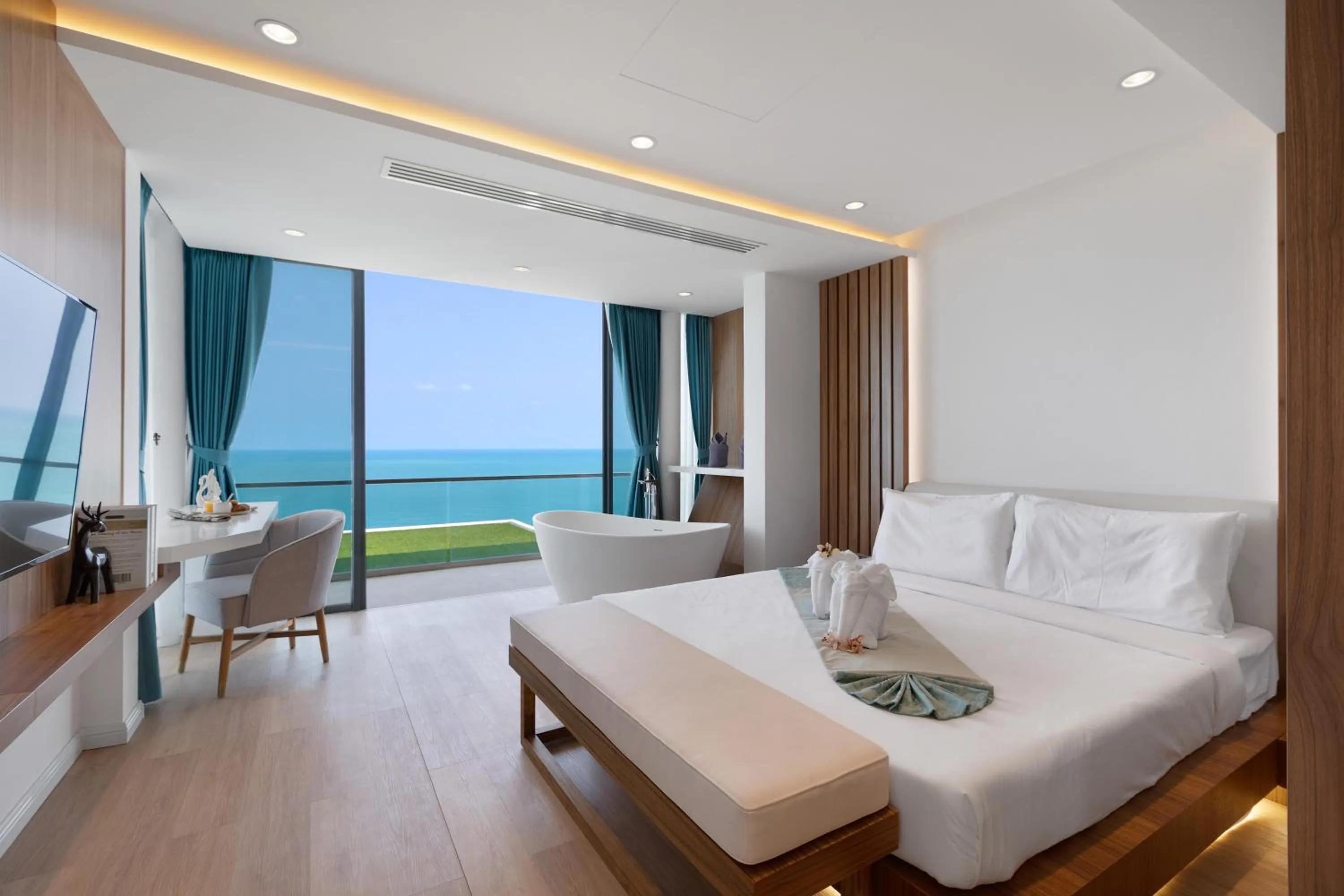 Bedroom, Bed in Villa The Wave 2 Residence