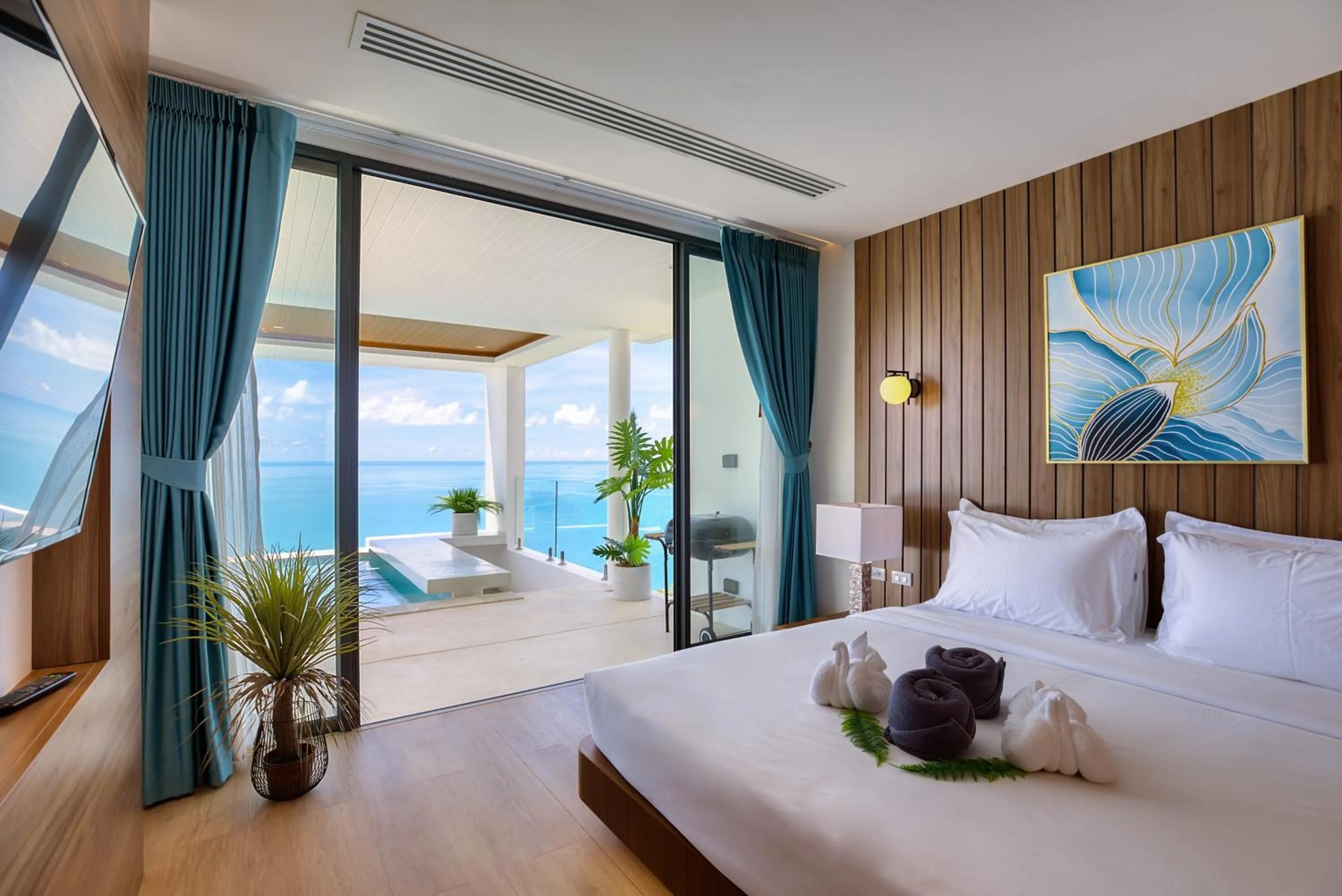 Bedroom, Bed in Villa The Wave 2 Residence