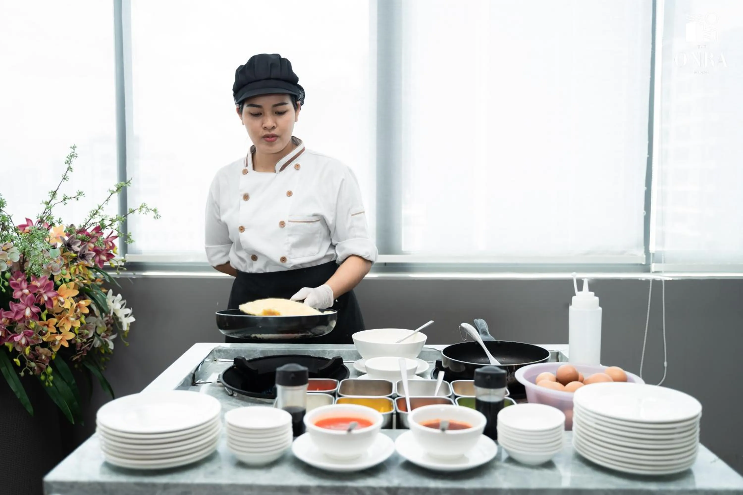 Breakfast in The ONRA Hotel