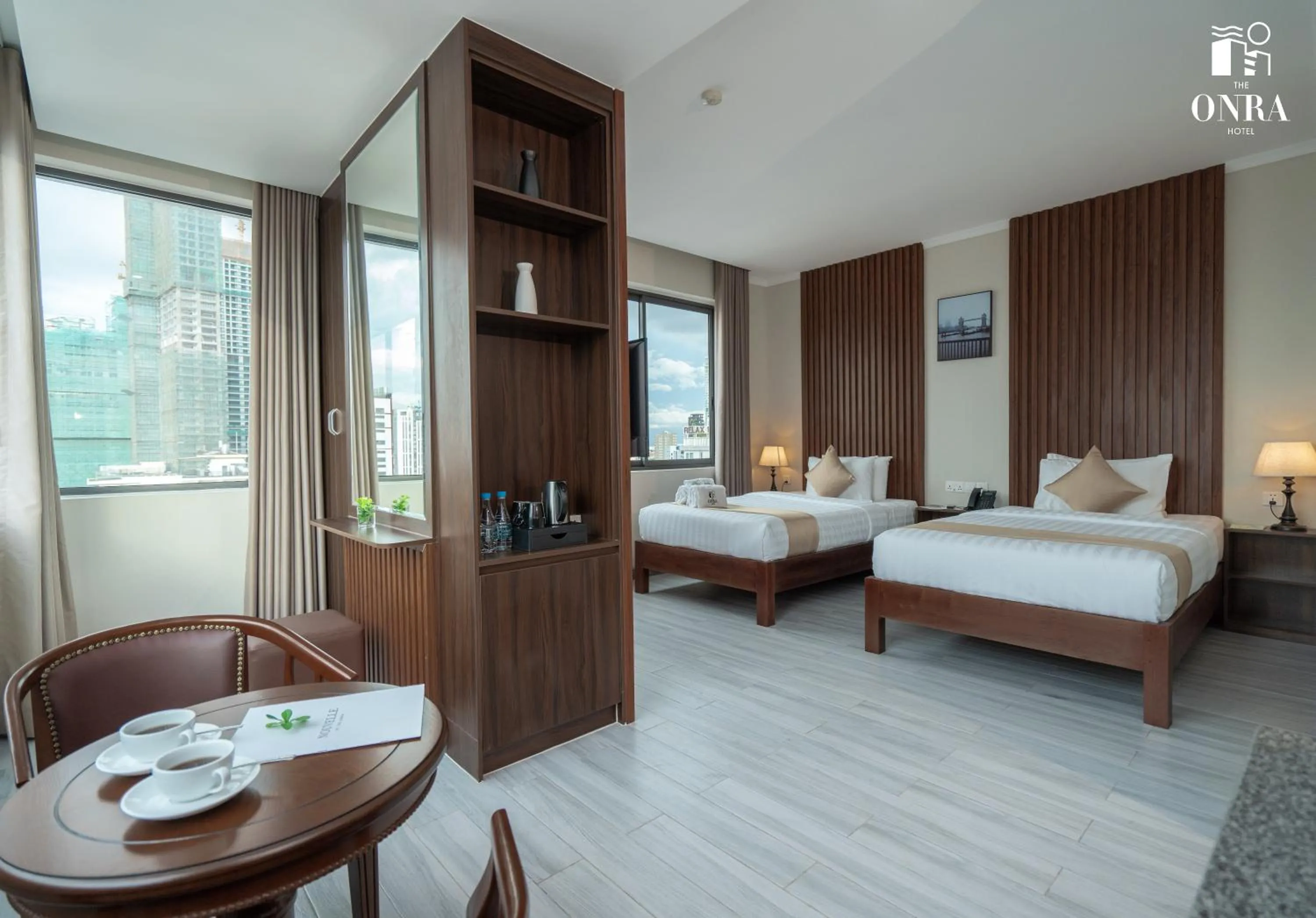 Bed in The ONRA Hotel