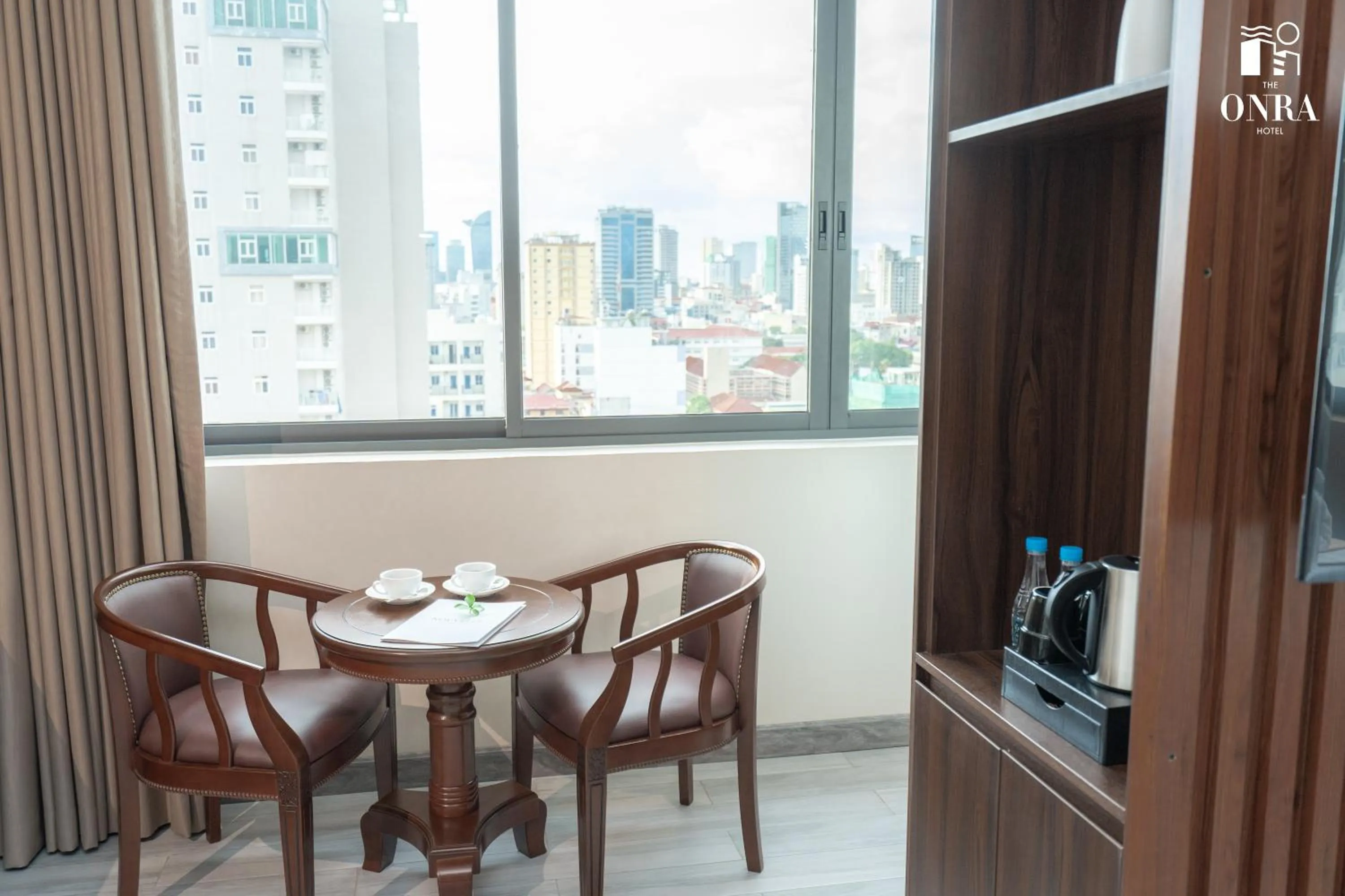 Dining area in The ONRA Hotel