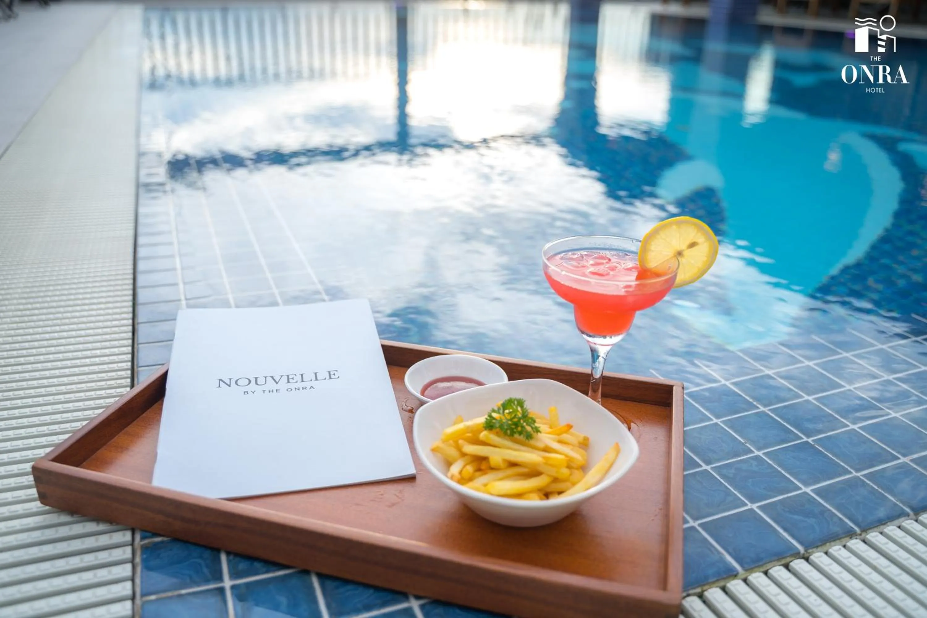 Food and drinks in The ONRA Hotel