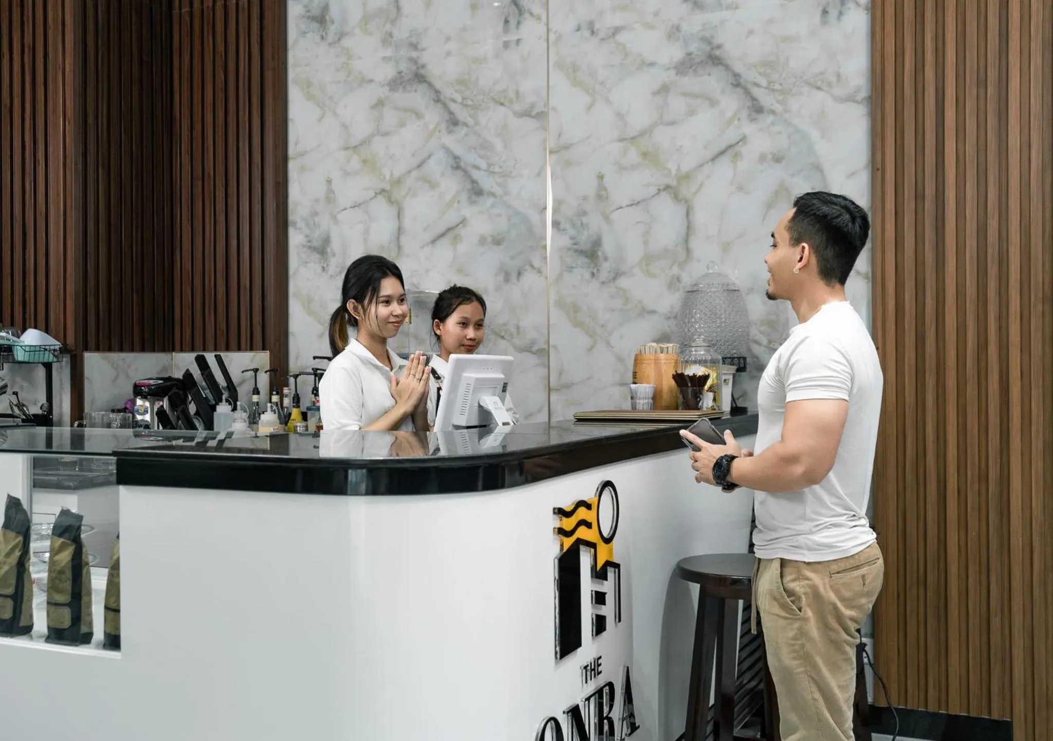 Lobby or reception in The ONRA Hotel