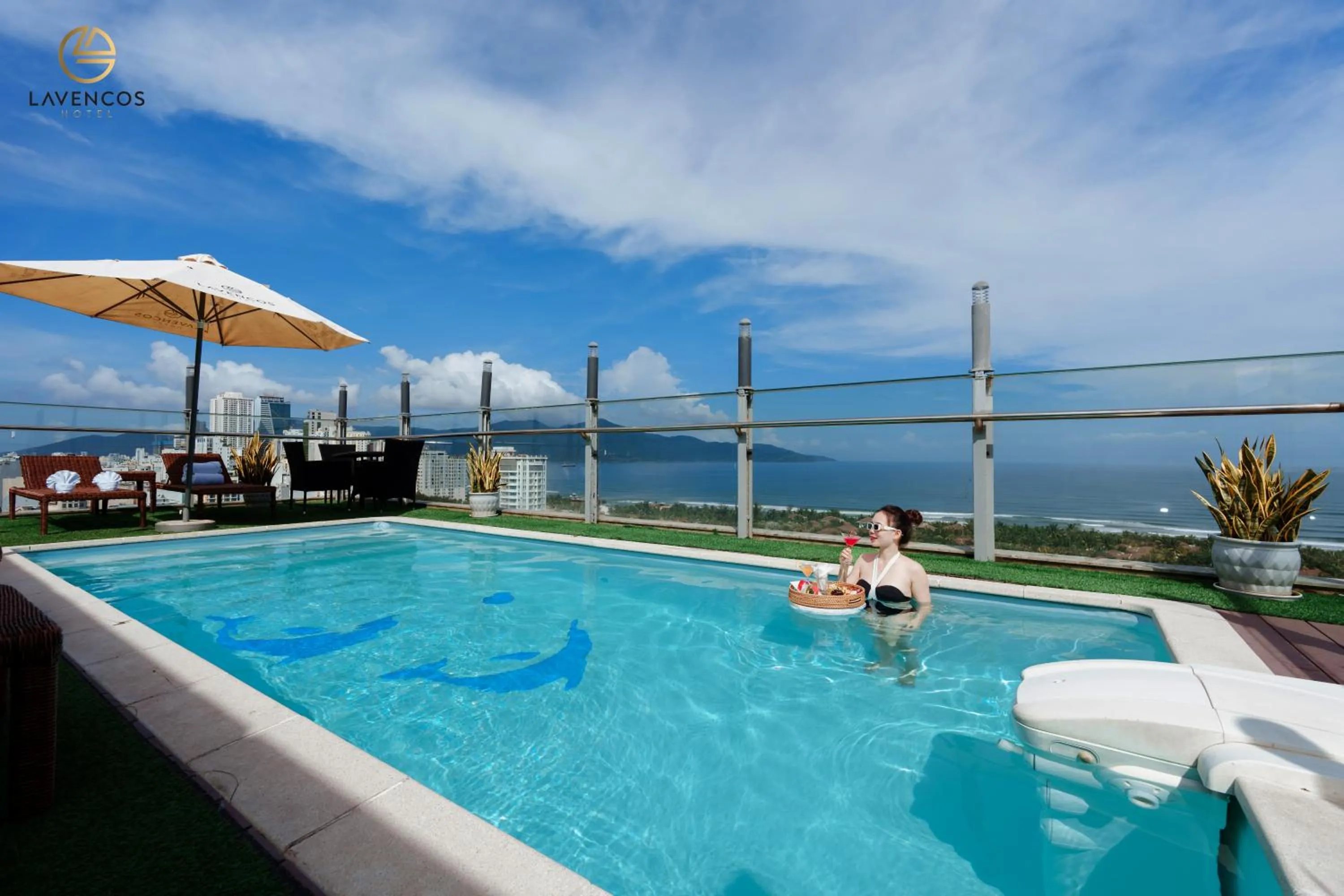 Swimming pool in Lavencos Hotel Da Nang